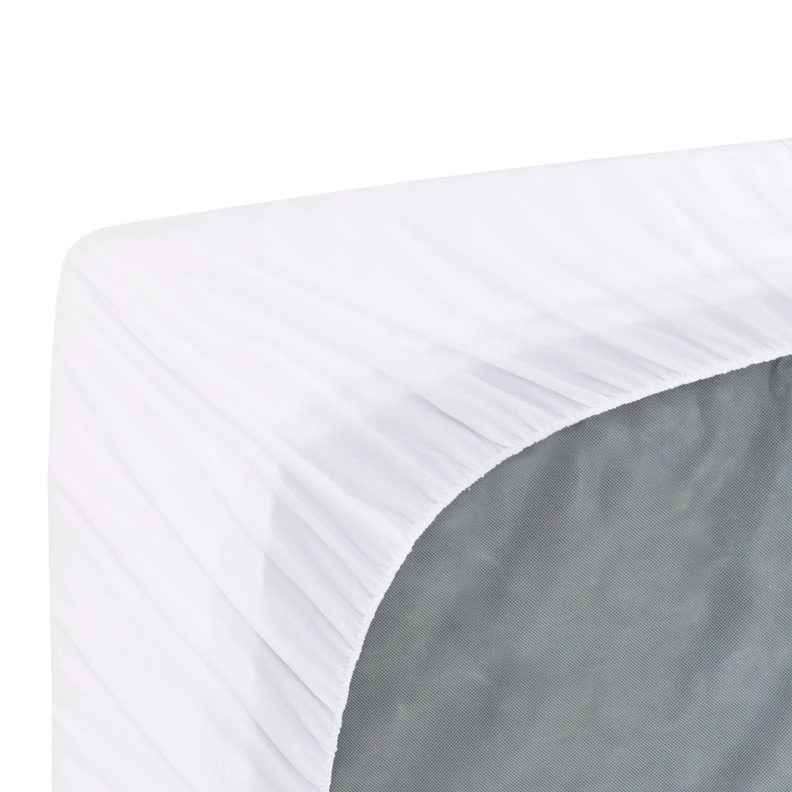1000GSM Luxury Bamboo Covered Mattress Topper Ball Fibre Gusset | Single | White