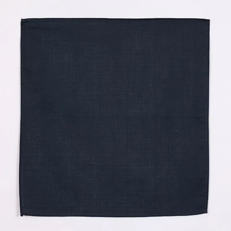 48 MUSUBI ORGANIC Plain | Solid Color Dark indigo