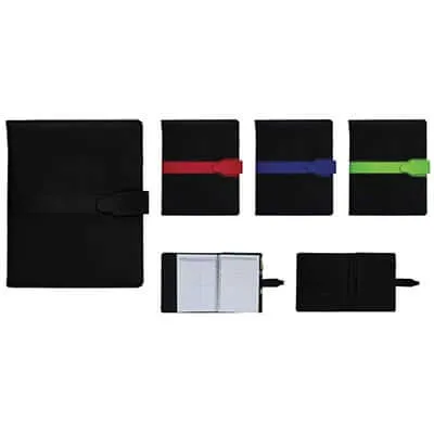 A5 Band Folder with Wire-O Notebook