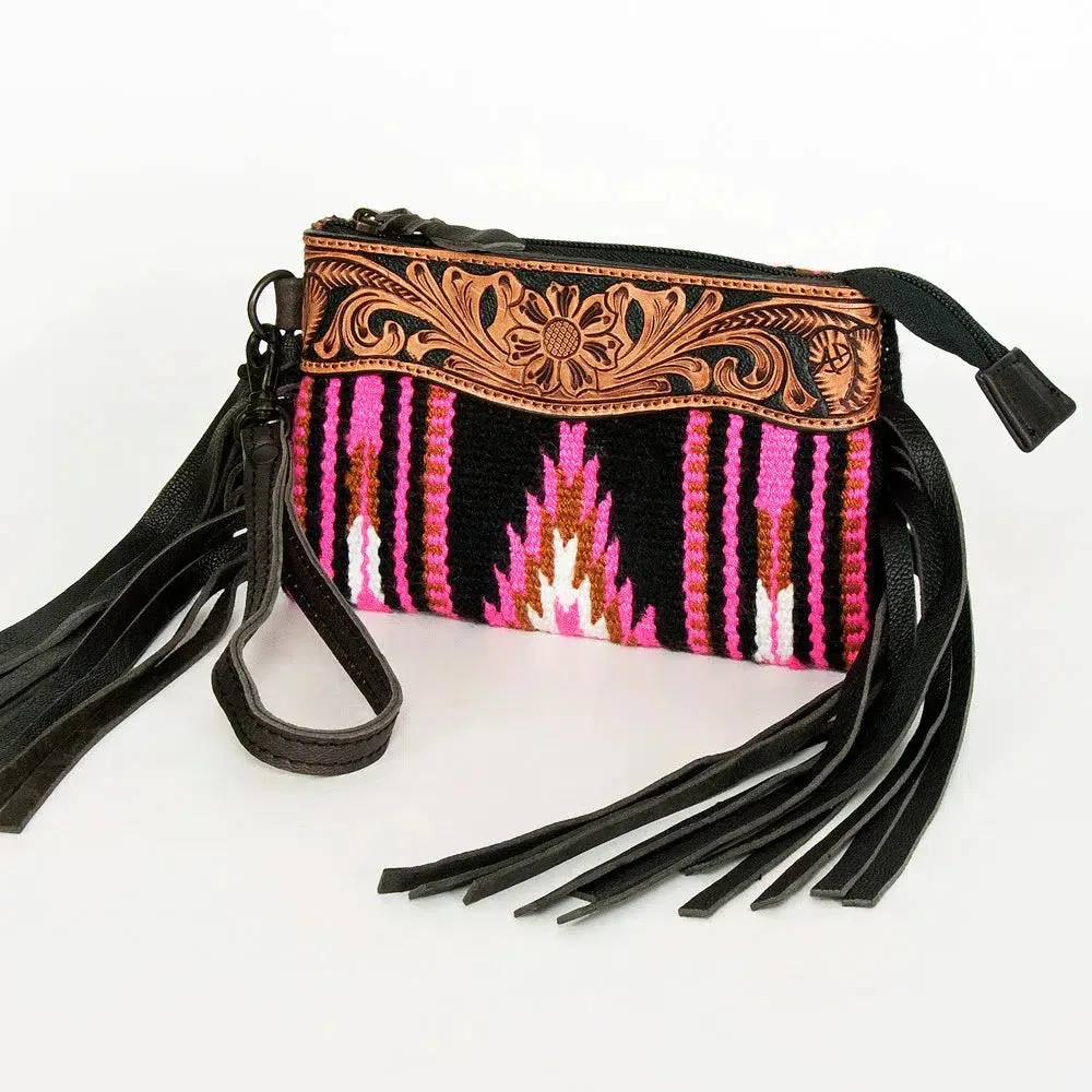 American Darling Saddle Blanket Wristlet