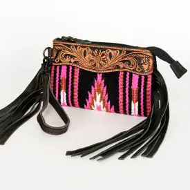American Darling Saddle Blanket Wristlet