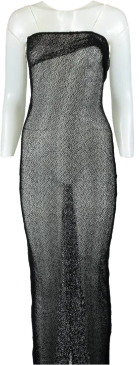 Bananhot Black Sheer Alice Maxi Dress UK XS/S