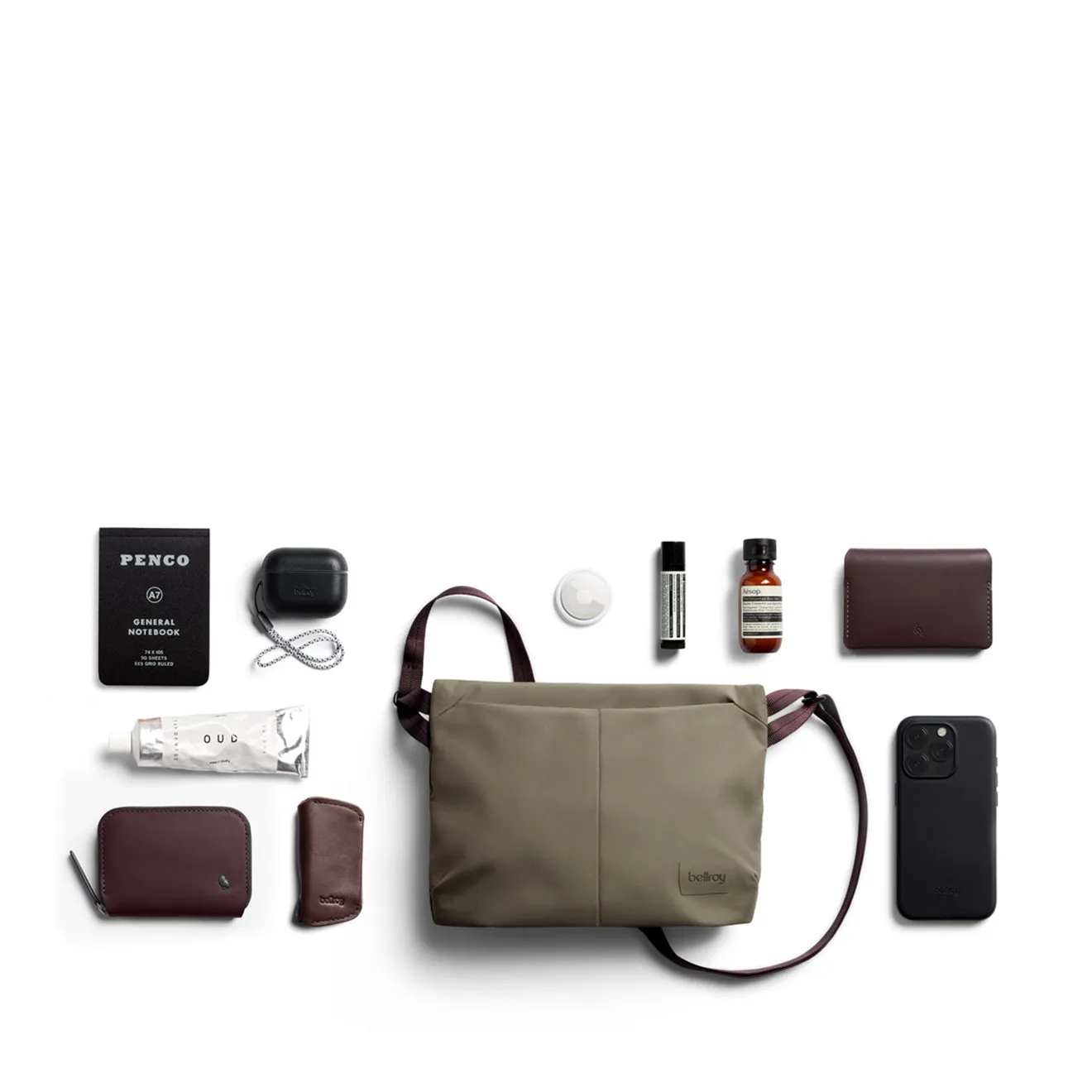 Bellroy Laneway Sacoche Bag Seakelp