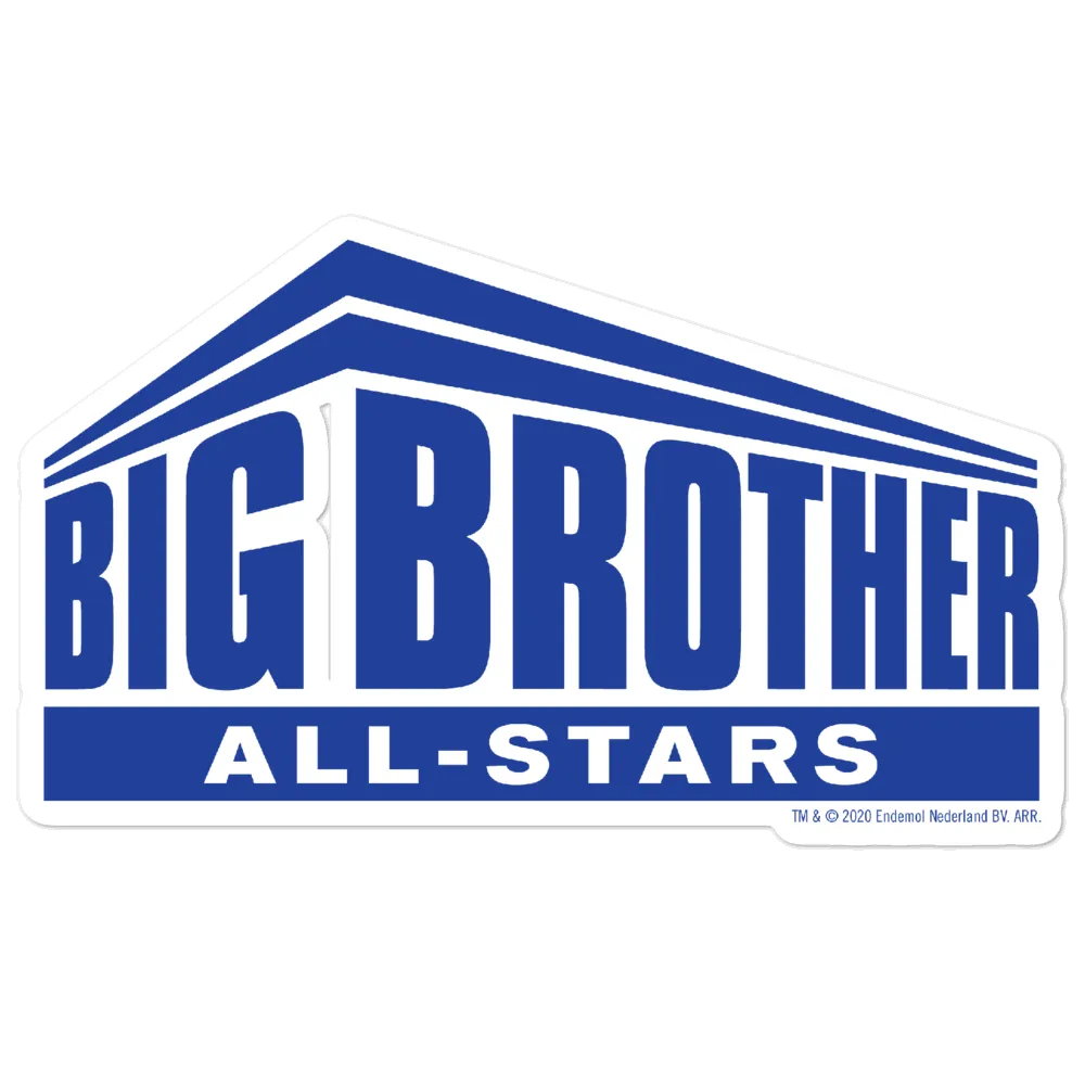 Big Brother All Stars Logo Die Cut Sticker