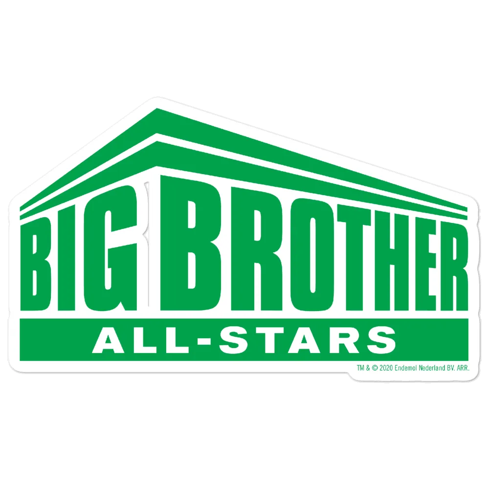 Big Brother All Stars Logo Die Cut Sticker