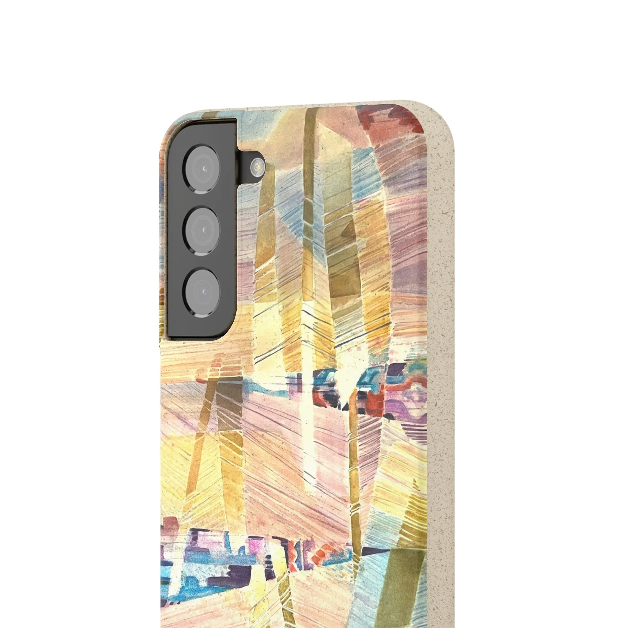 Biodegradable Phone Case with 'Loom Series' Abstract Original Artwork by Barbara Cleary
