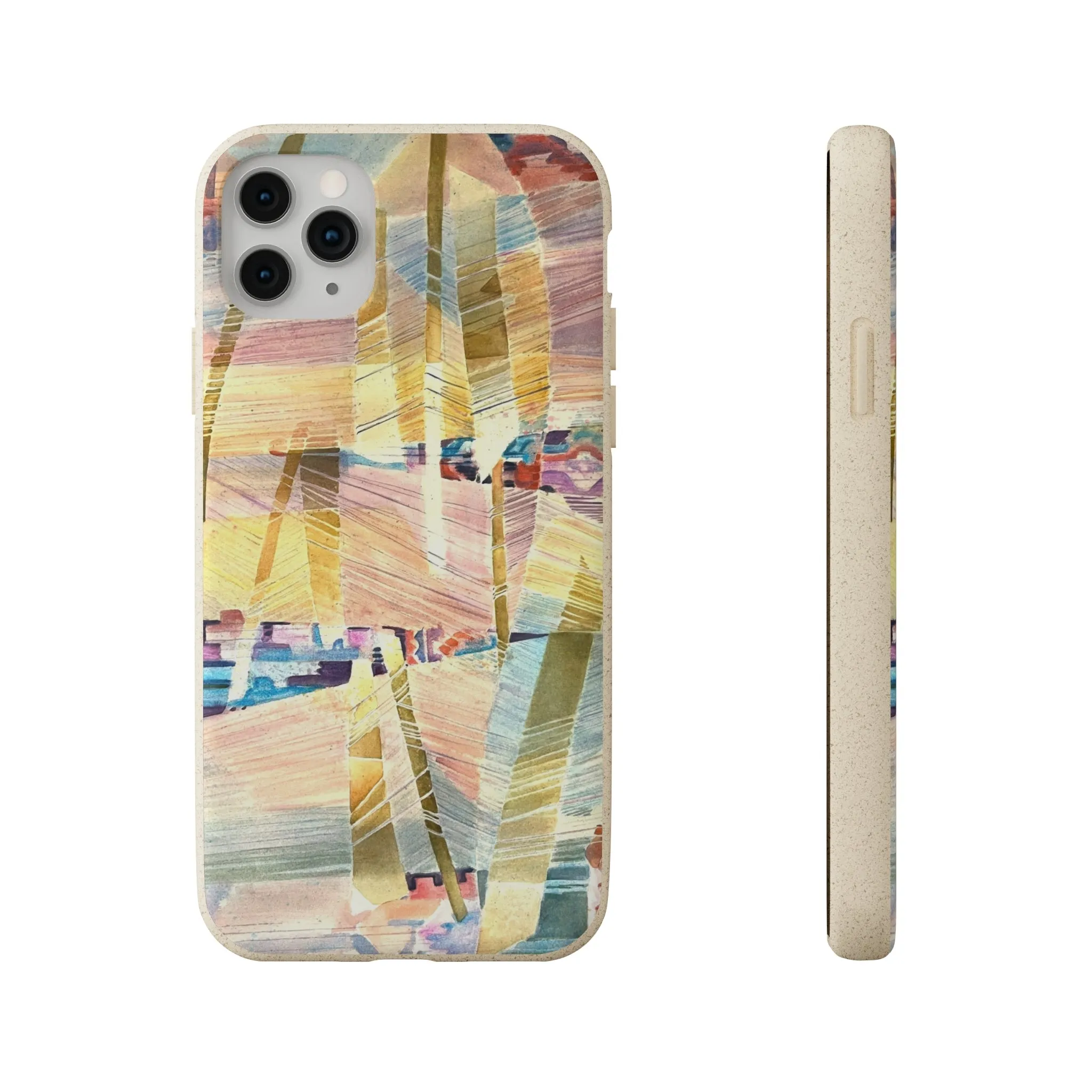 Biodegradable Phone Case with 'Loom Series' Abstract Original Artwork by Barbara Cleary