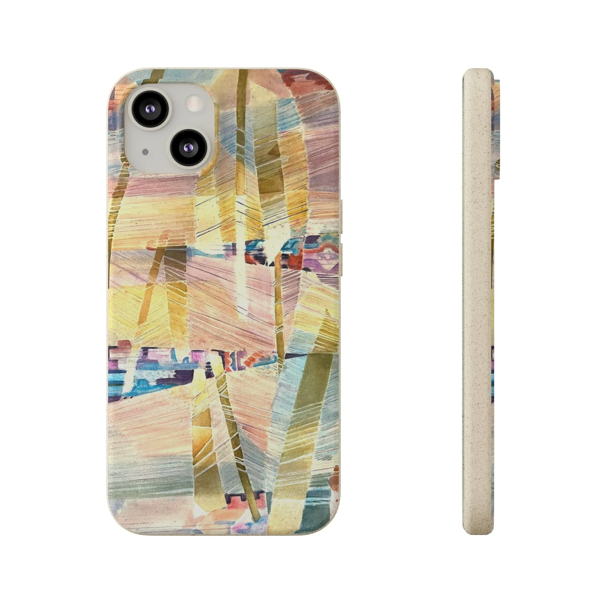 Biodegradable Phone Case with 'Loom Series' Abstract Original Artwork by Barbara Cleary