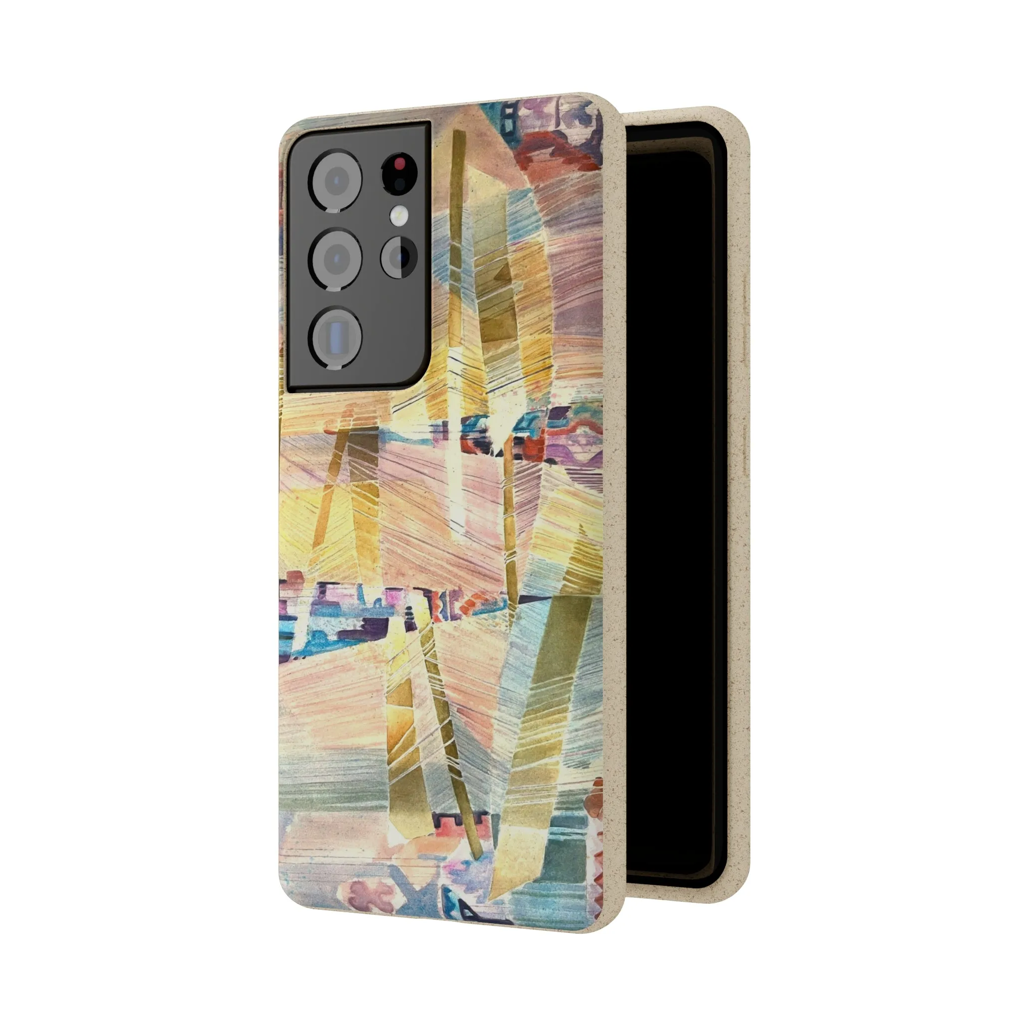 Biodegradable Phone Case with 'Loom Series' Abstract Original Artwork by Barbara Cleary