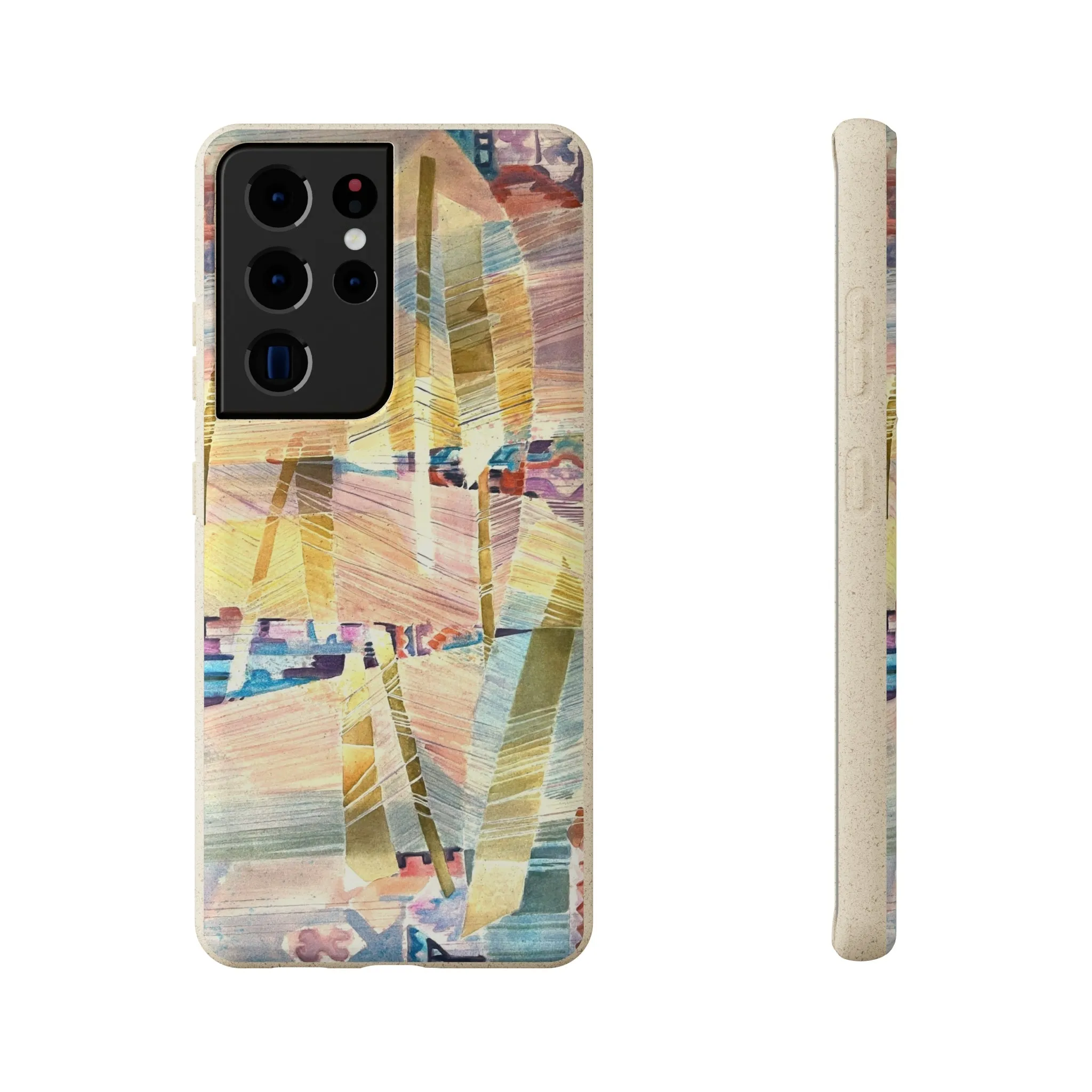 Biodegradable Phone Case with 'Loom Series' Abstract Original Artwork by Barbara Cleary