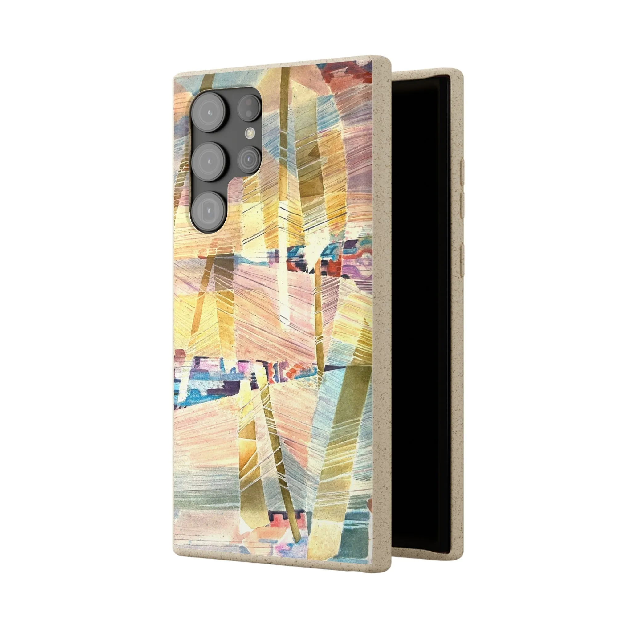 Biodegradable Phone Case with 'Loom Series' Abstract Original Artwork by Barbara Cleary