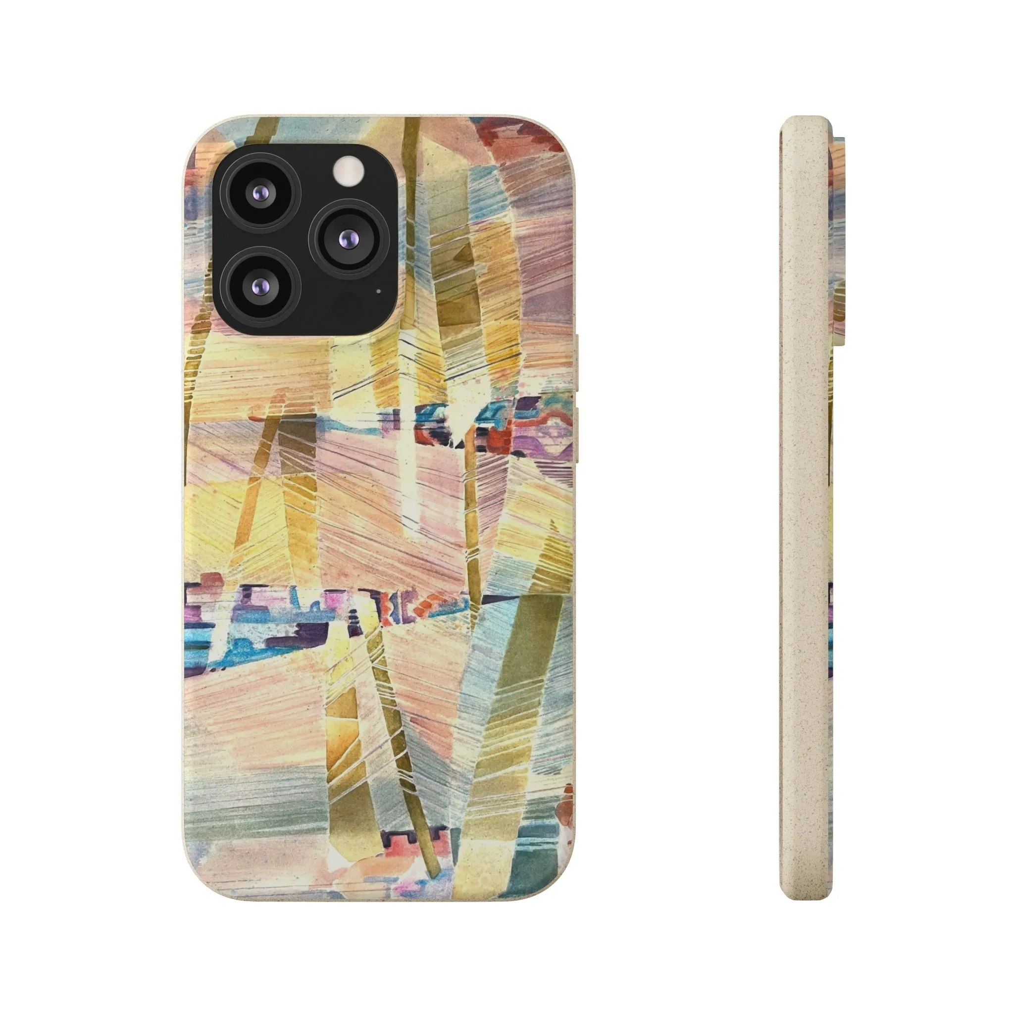Biodegradable Phone Case with 'Loom Series' Abstract Original Artwork by Barbara Cleary