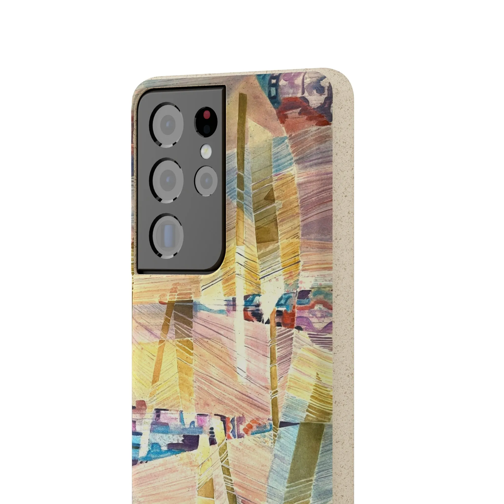Biodegradable Phone Case with 'Loom Series' Abstract Original Artwork by Barbara Cleary