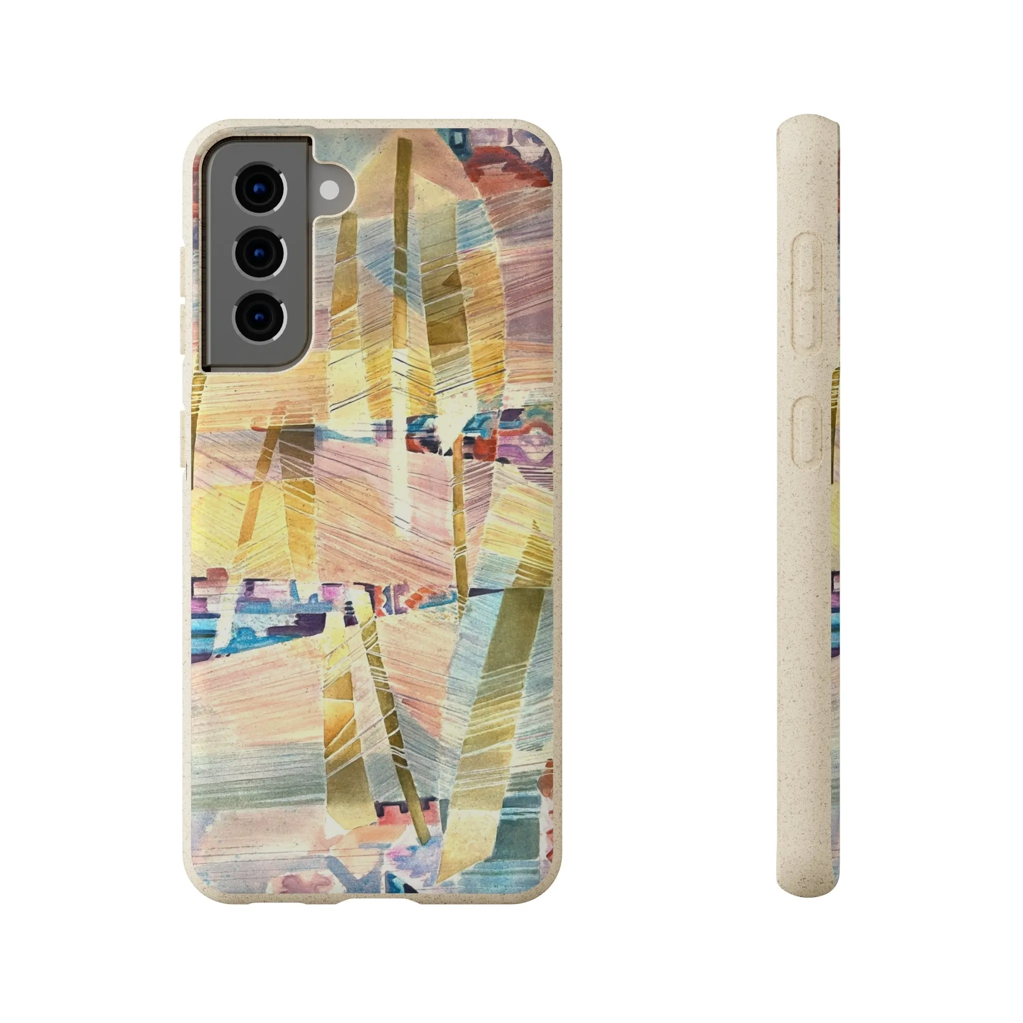 Biodegradable Phone Case with 'Loom Series' Abstract Original Artwork by Barbara Cleary