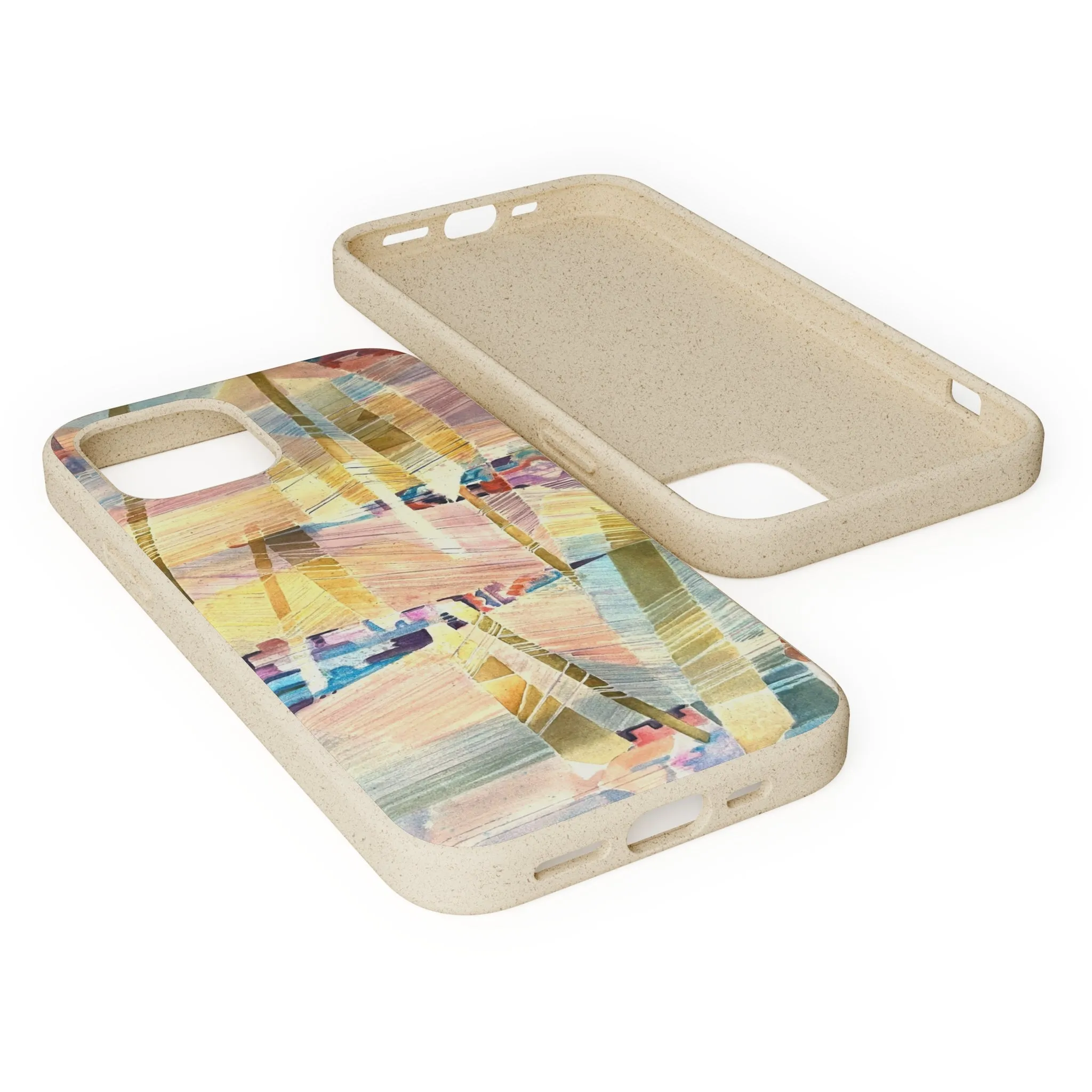 Biodegradable Phone Case with 'Loom Series' Abstract Original Artwork by Barbara Cleary