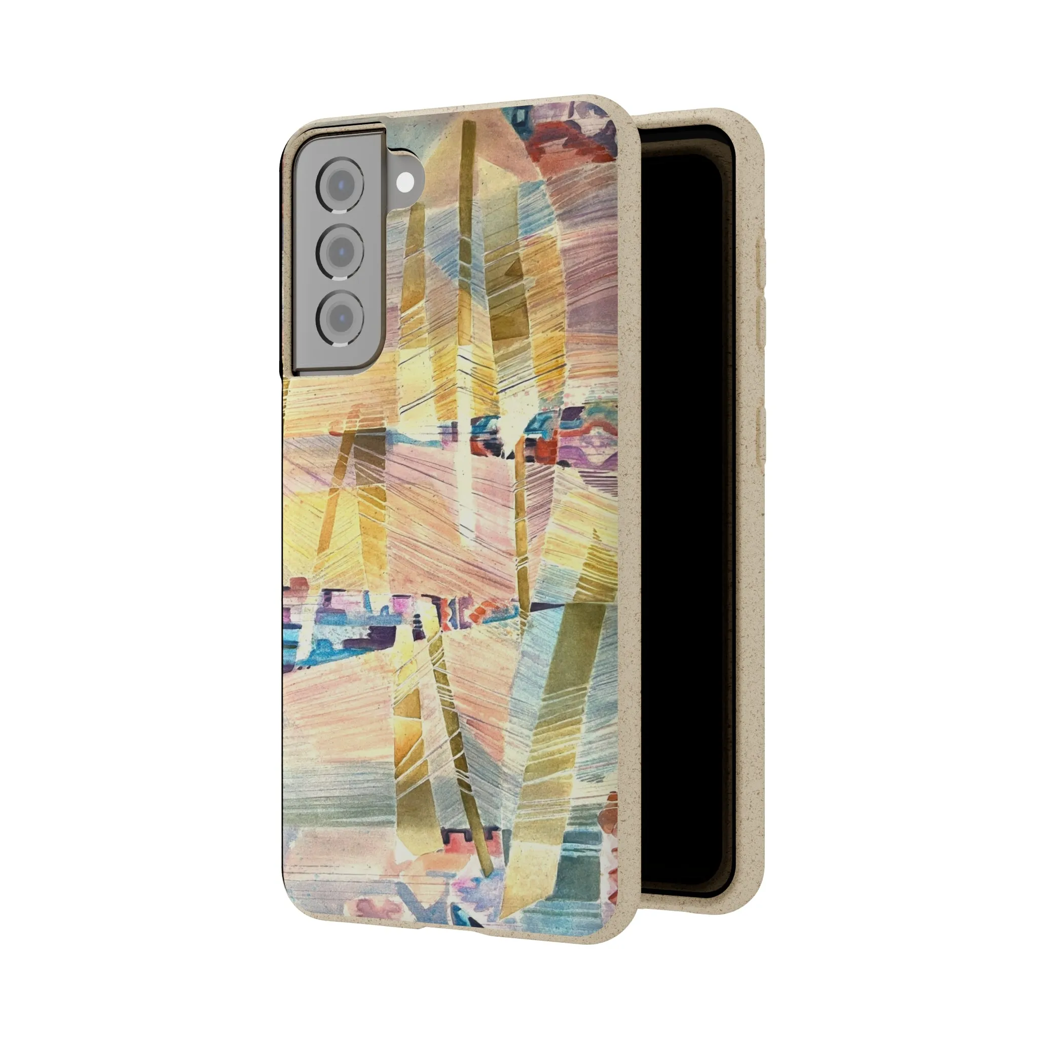 Biodegradable Phone Case with 'Loom Series' Abstract Original Artwork by Barbara Cleary