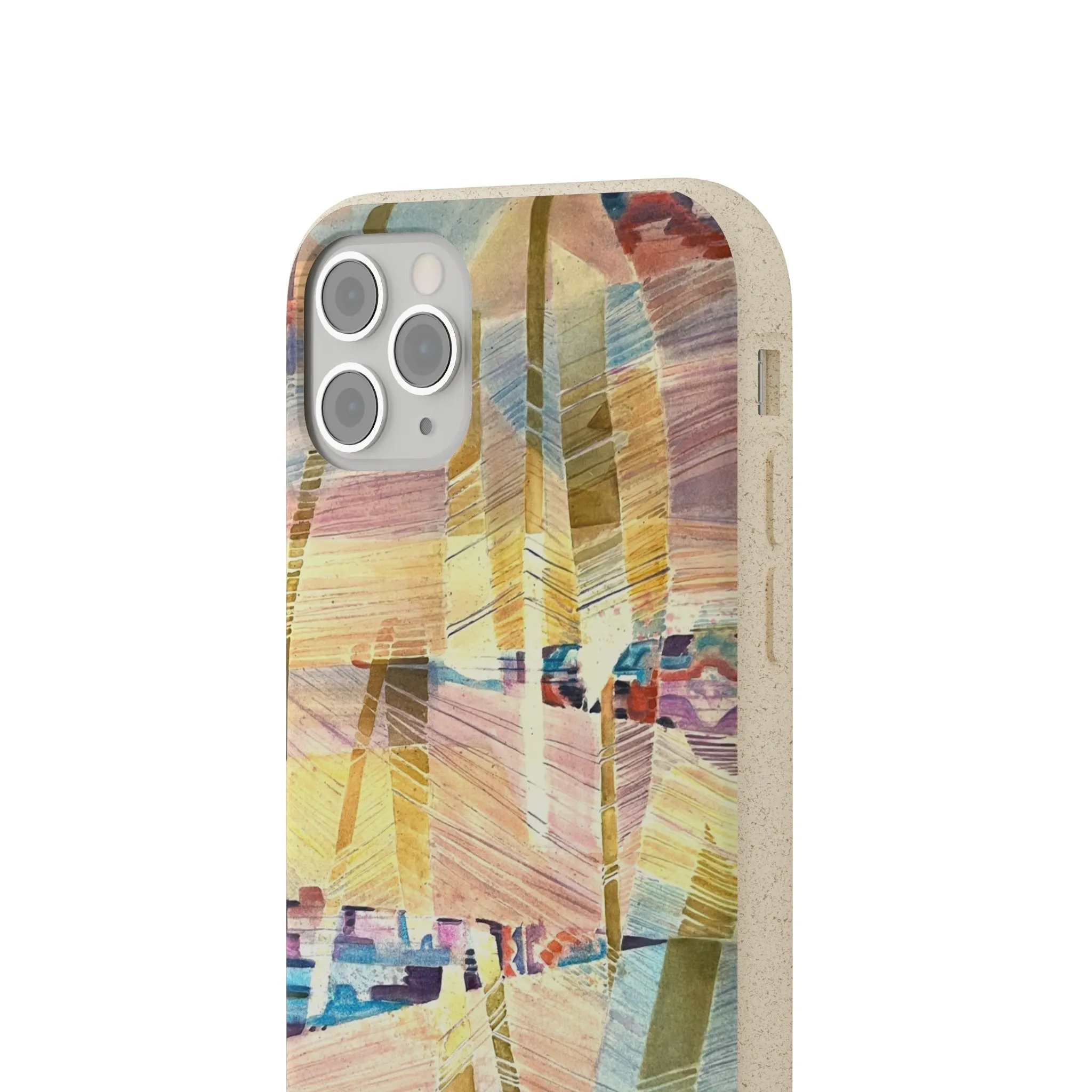 Biodegradable Phone Case with 'Loom Series' Abstract Original Artwork by Barbara Cleary