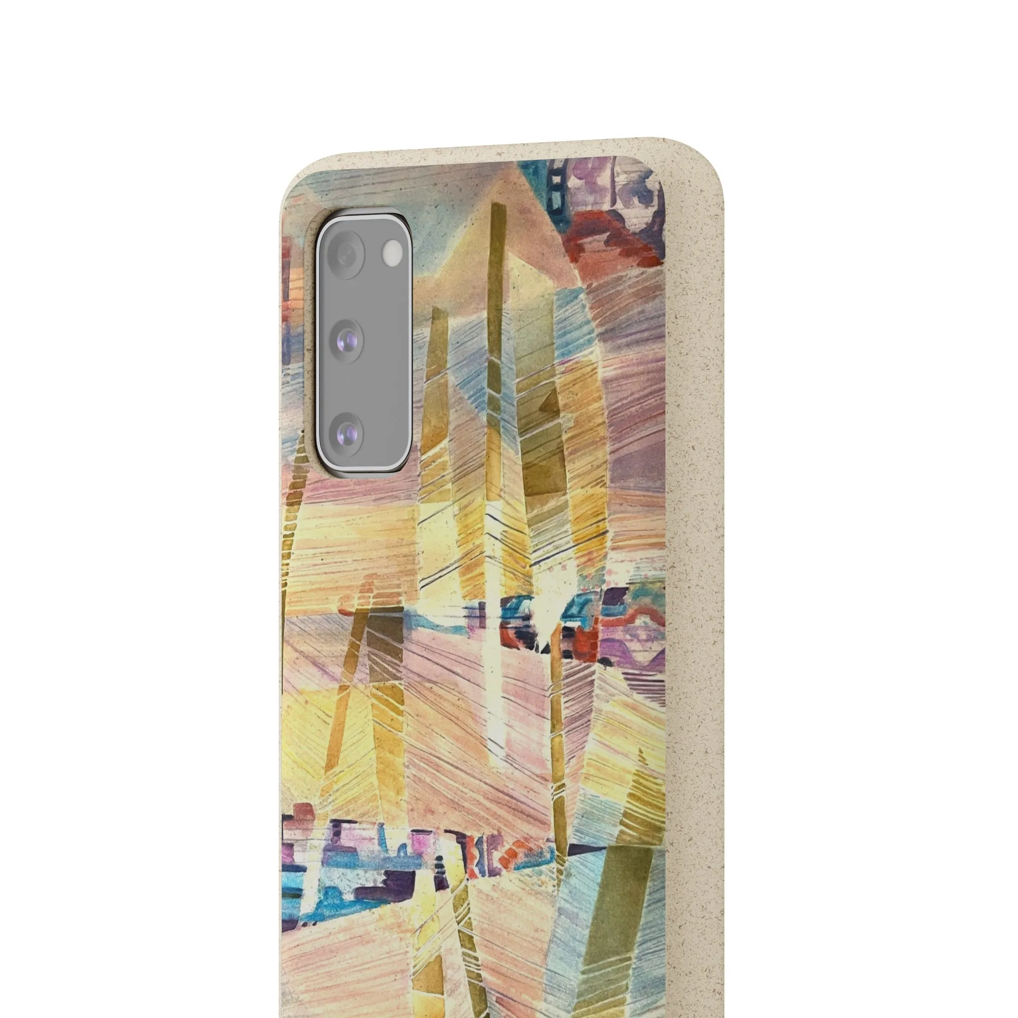 Biodegradable Phone Case with 'Loom Series' Abstract Original Artwork by Barbara Cleary