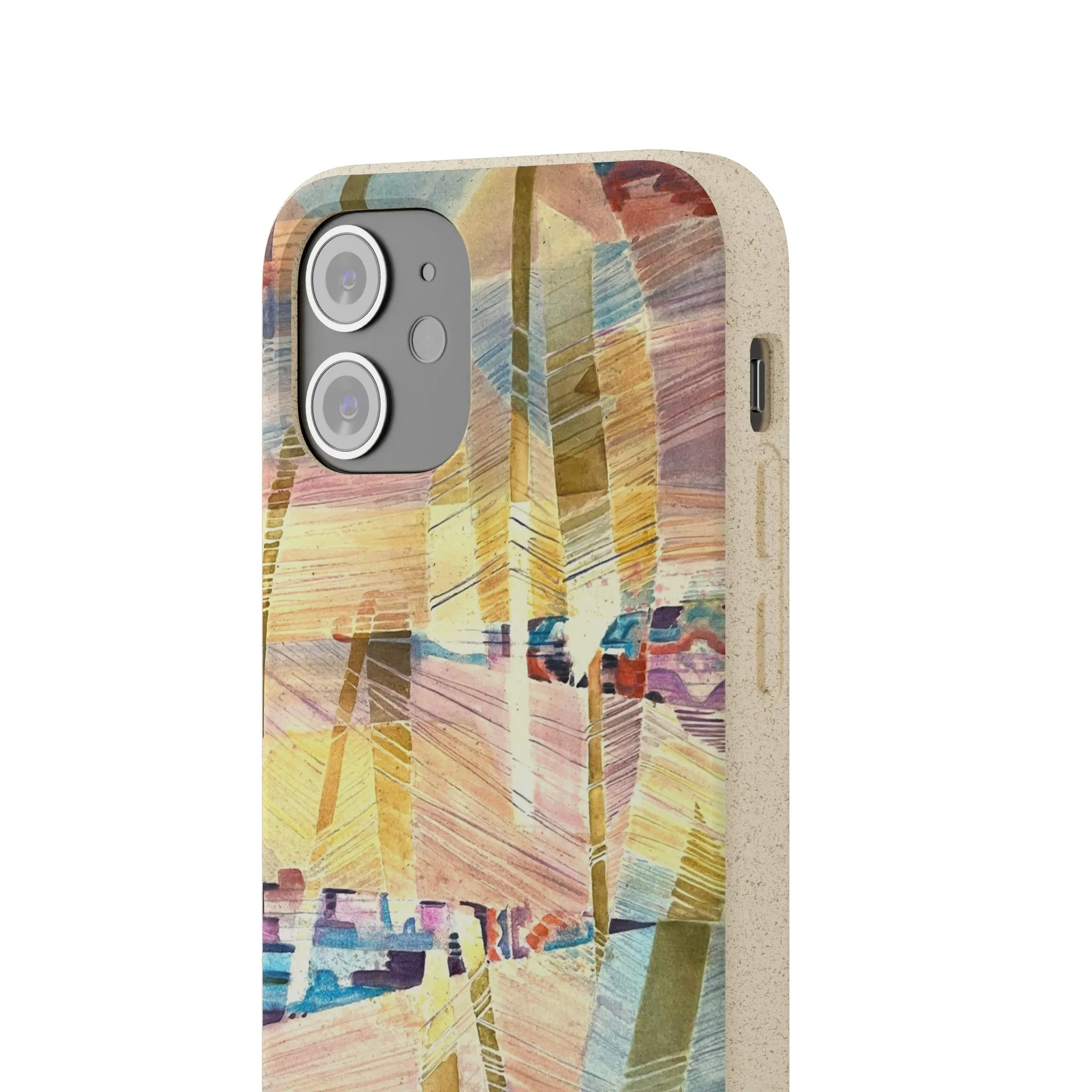 Biodegradable Phone Case with 'Loom Series' Abstract Original Artwork by Barbara Cleary