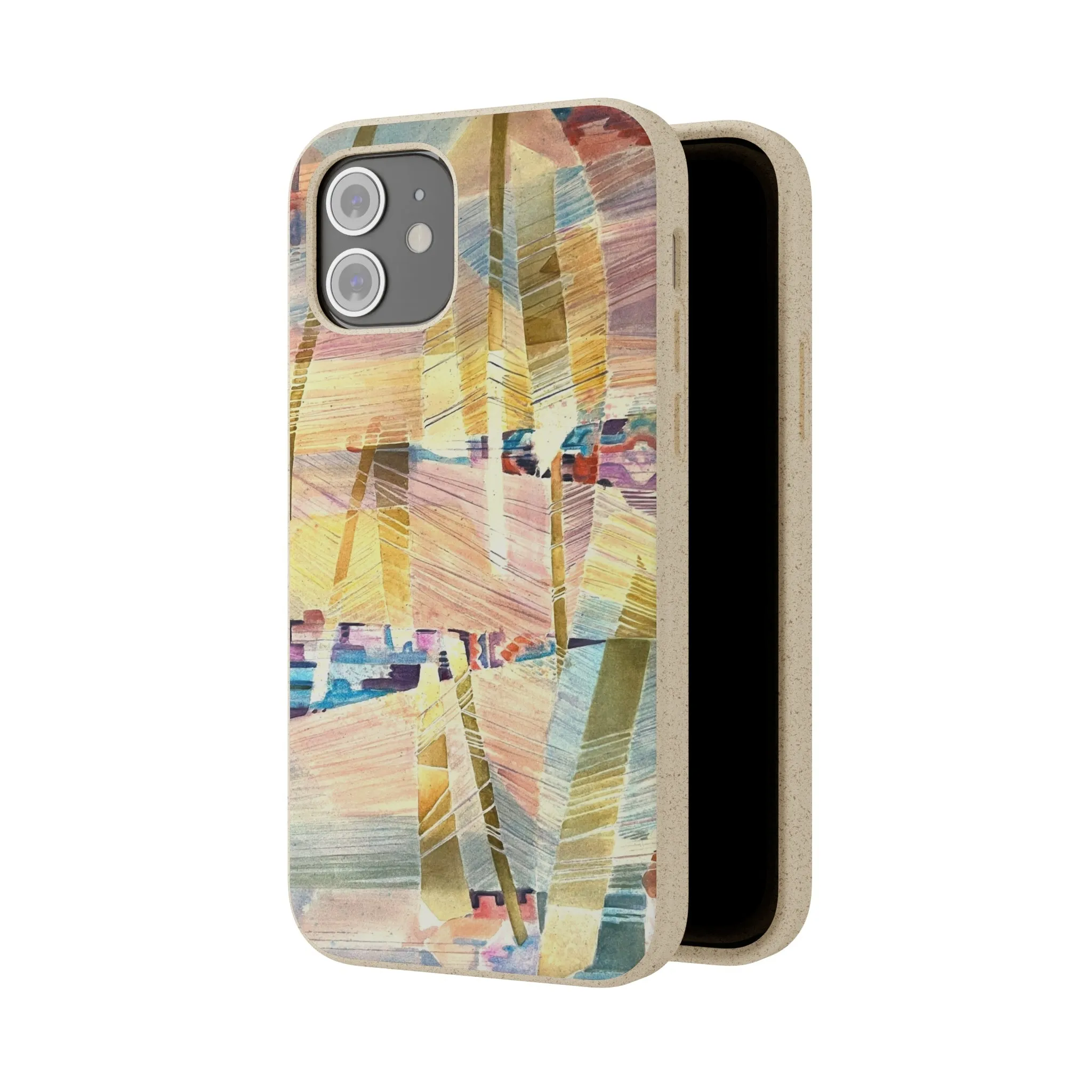 Biodegradable Phone Case with 'Loom Series' Abstract Original Artwork by Barbara Cleary