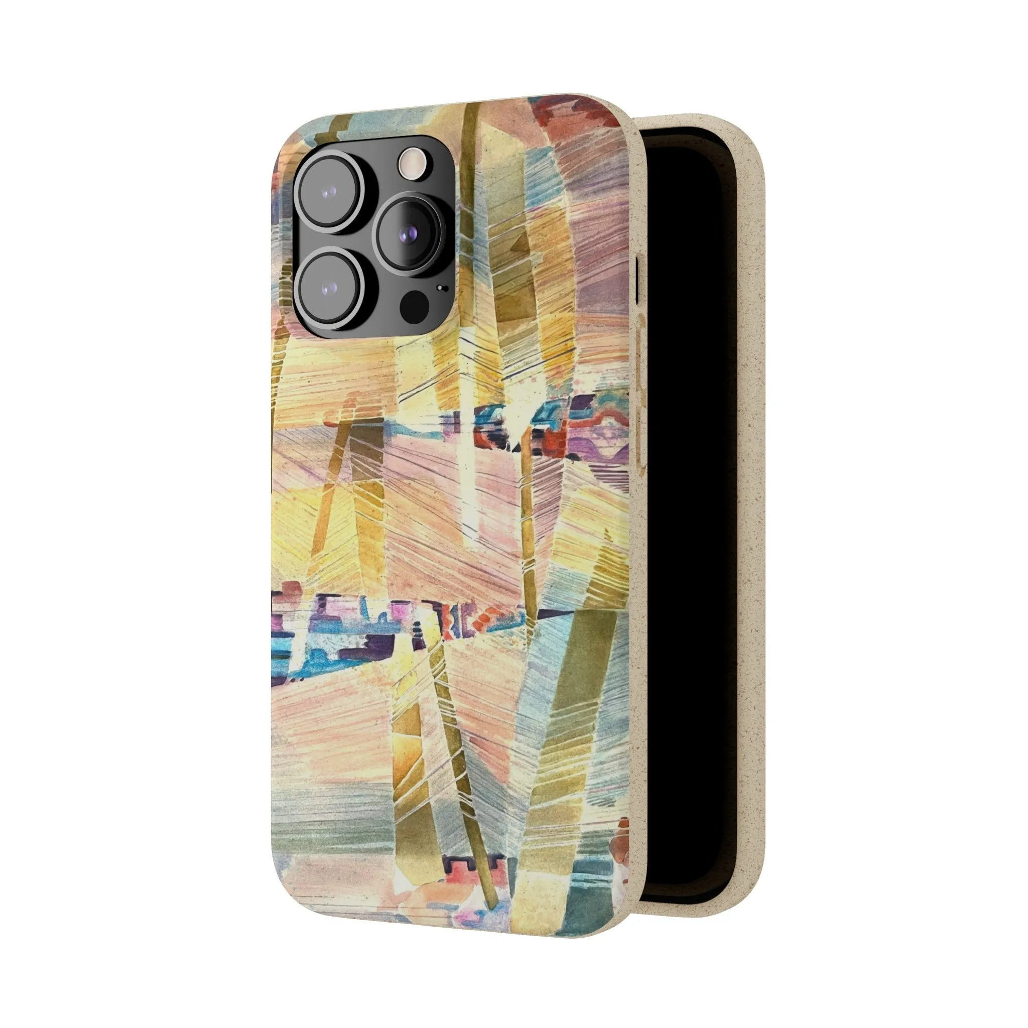 Biodegradable Phone Case with 'Loom Series' Abstract Original Artwork by Barbara Cleary
