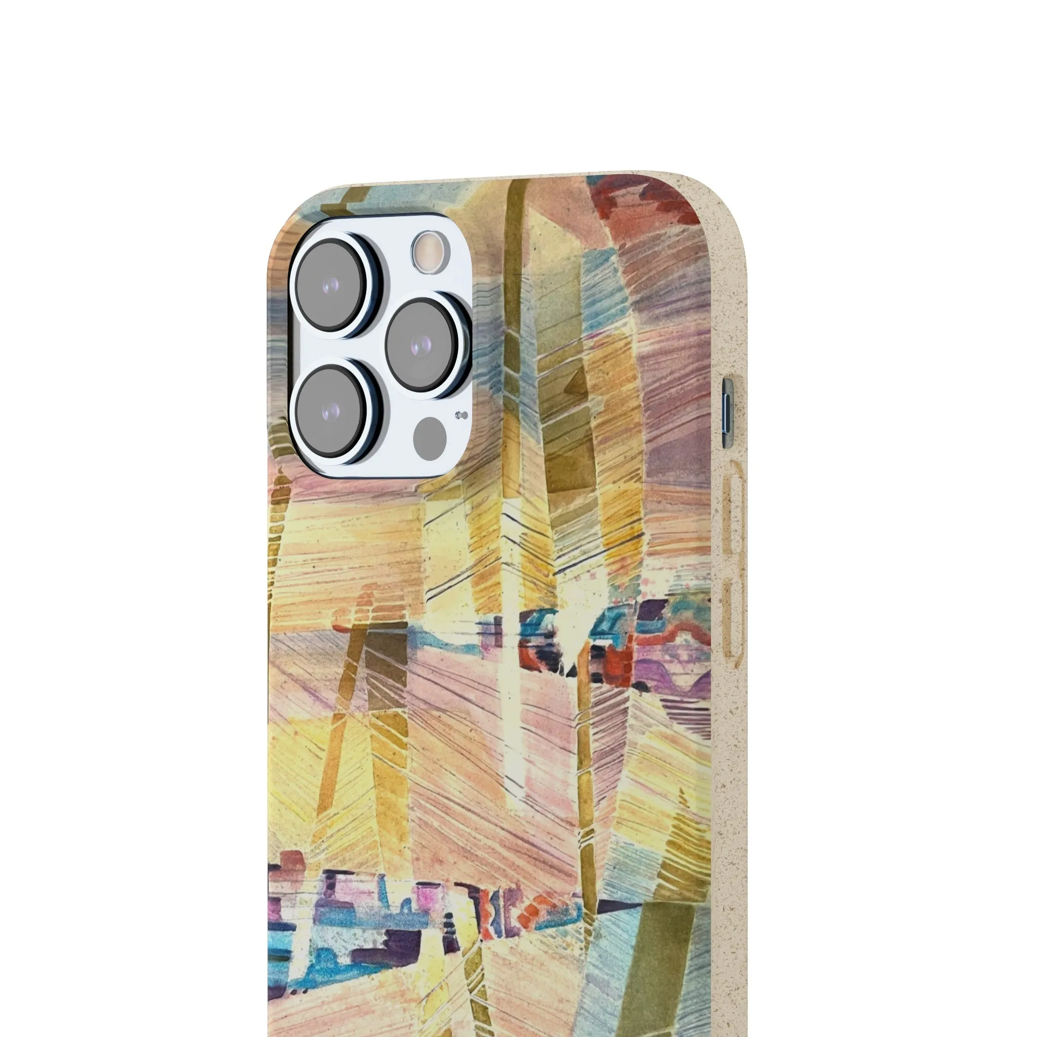 Biodegradable Phone Case with 'Loom Series' Abstract Original Artwork by Barbara Cleary