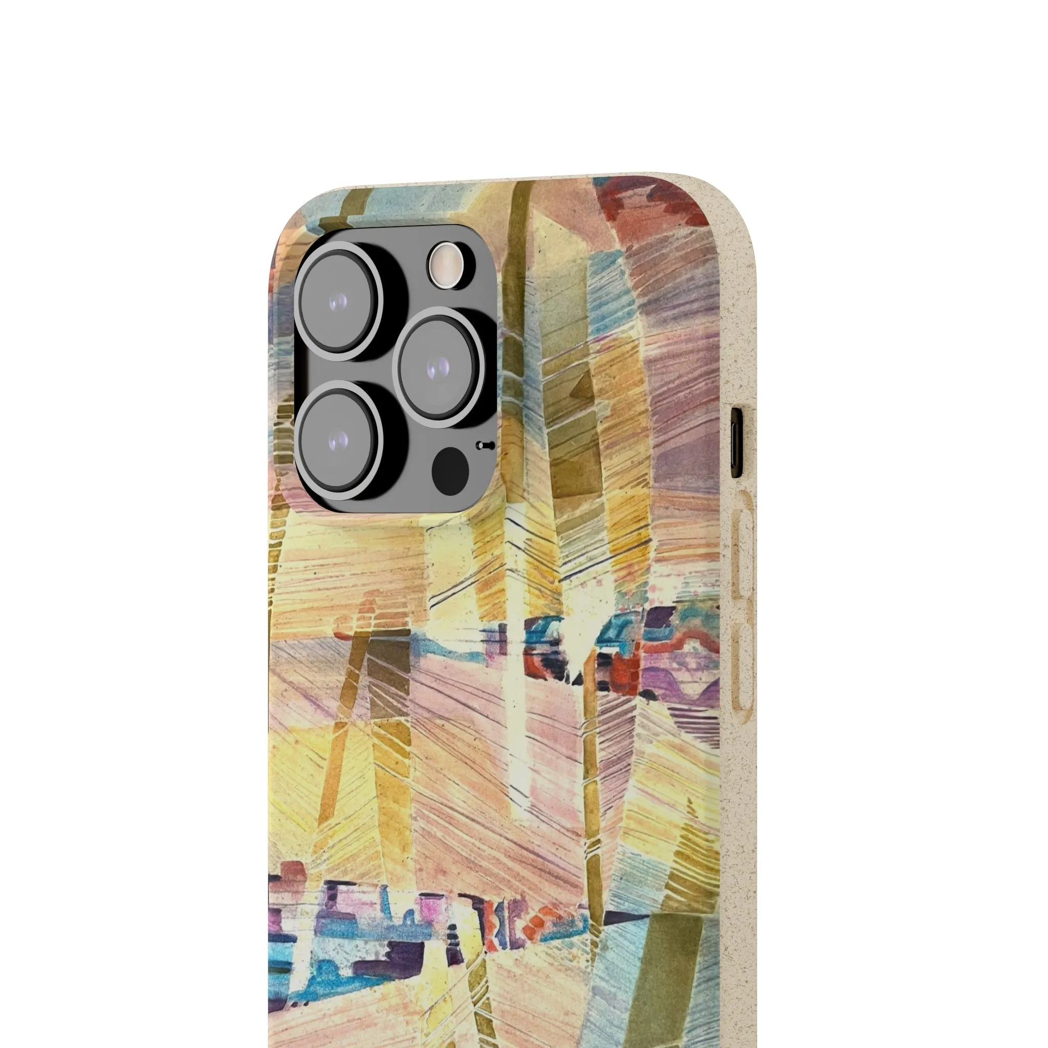 Biodegradable Phone Case with 'Loom Series' Abstract Original Artwork by Barbara Cleary