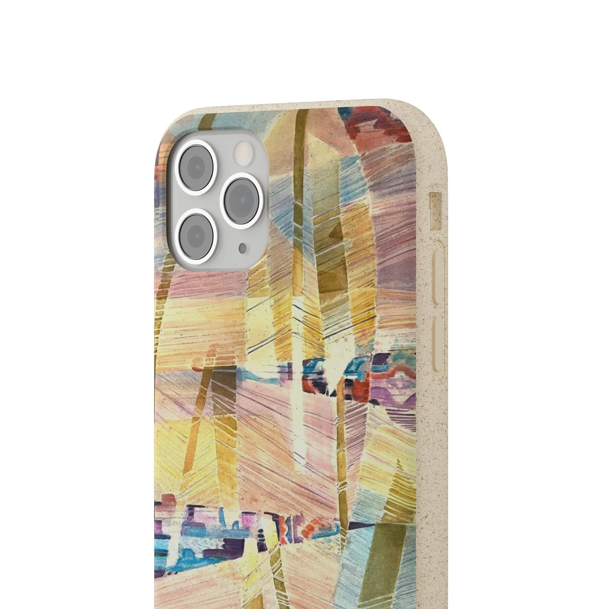Biodegradable Phone Case with 'Loom Series' Abstract Original Artwork by Barbara Cleary