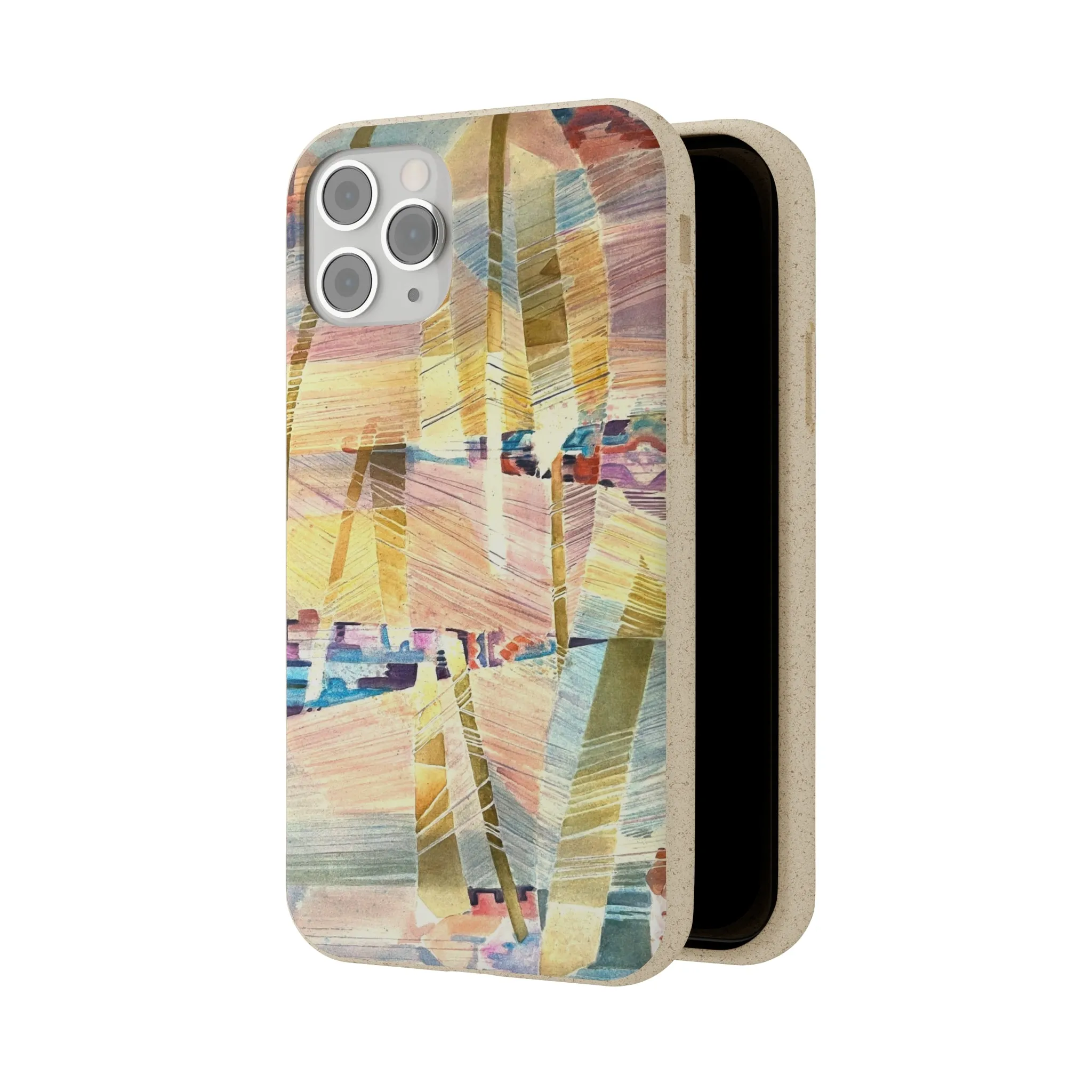 Biodegradable Phone Case with 'Loom Series' Abstract Original Artwork by Barbara Cleary
