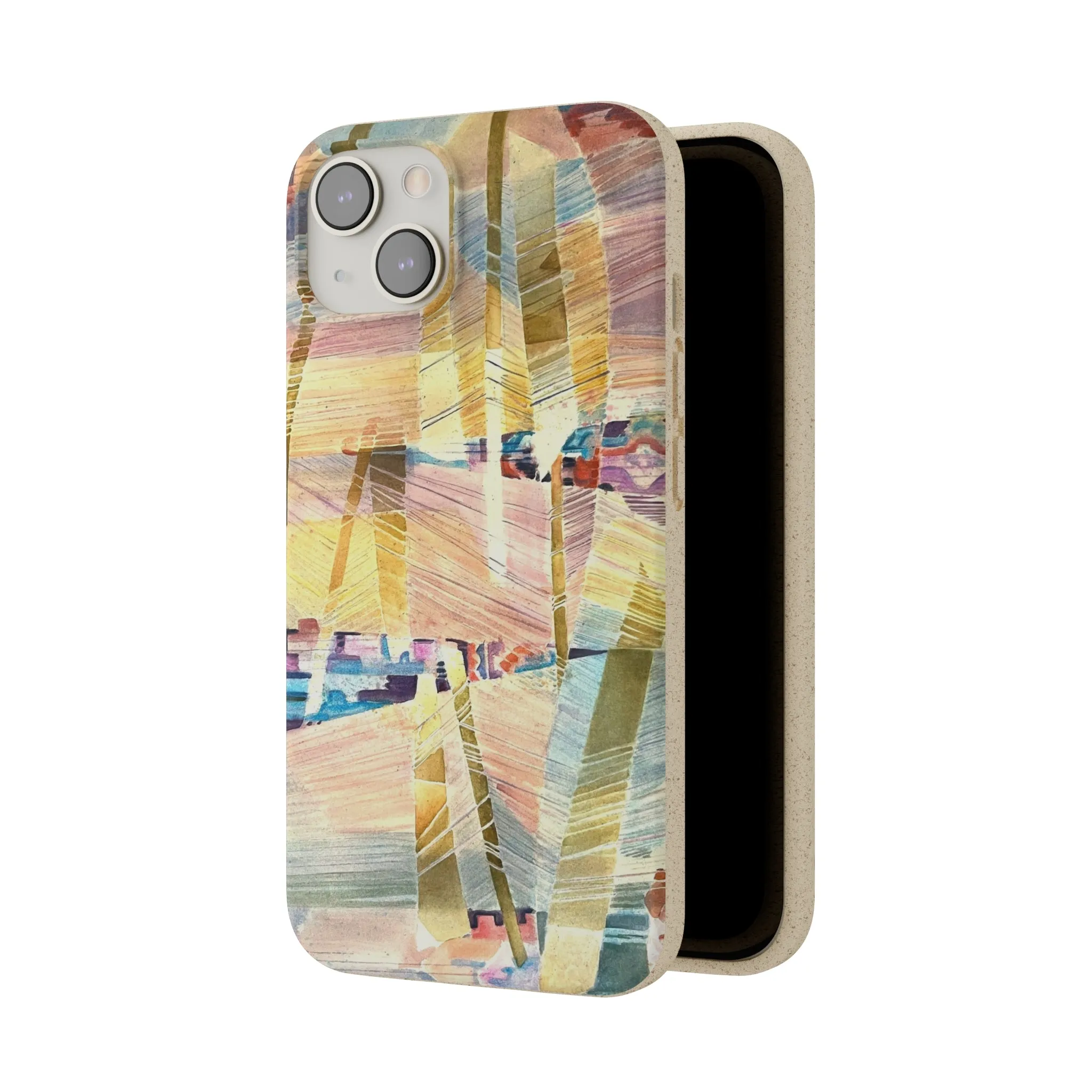 Biodegradable Phone Case with 'Loom Series' Abstract Original Artwork by Barbara Cleary