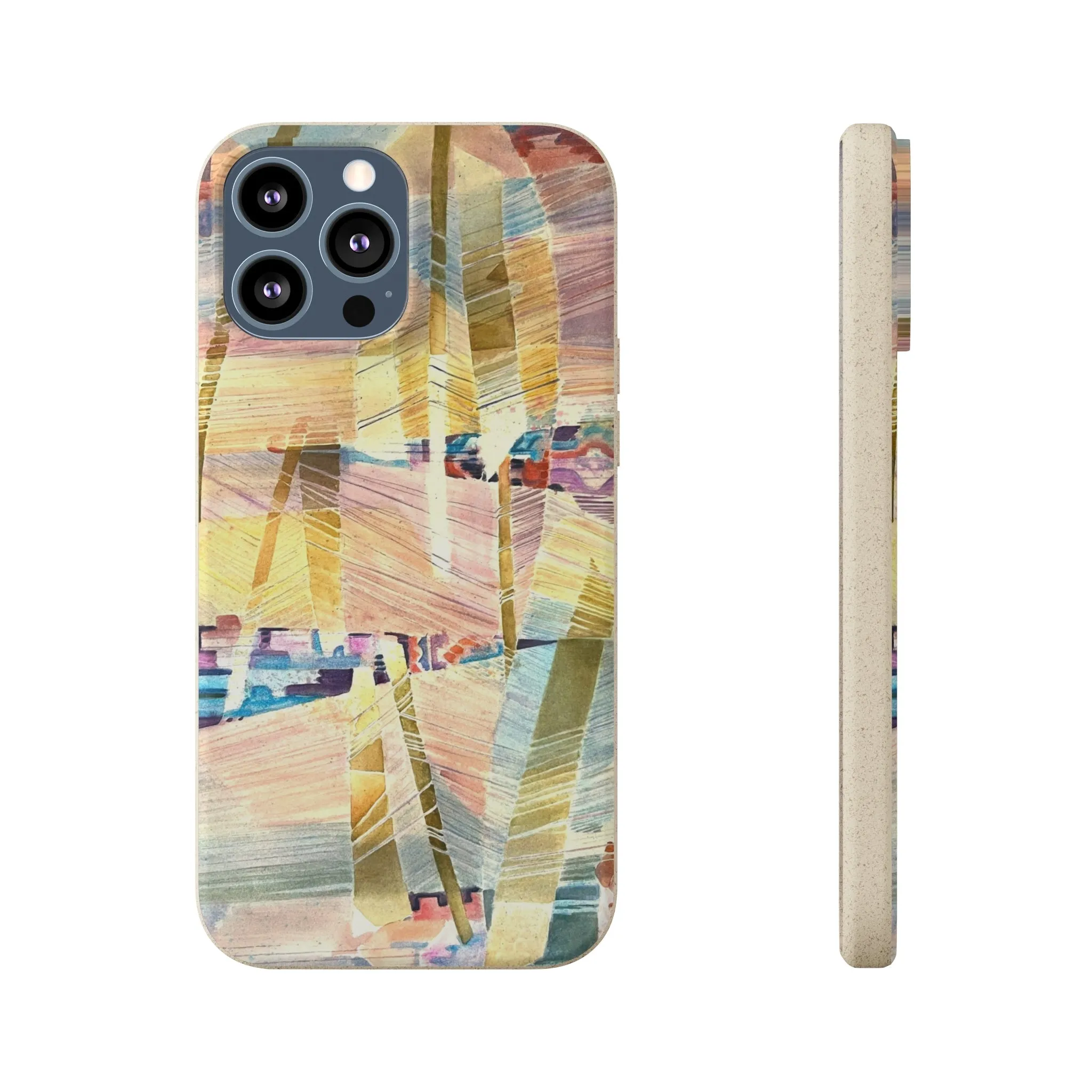 Biodegradable Phone Case with 'Loom Series' Abstract Original Artwork by Barbara Cleary
