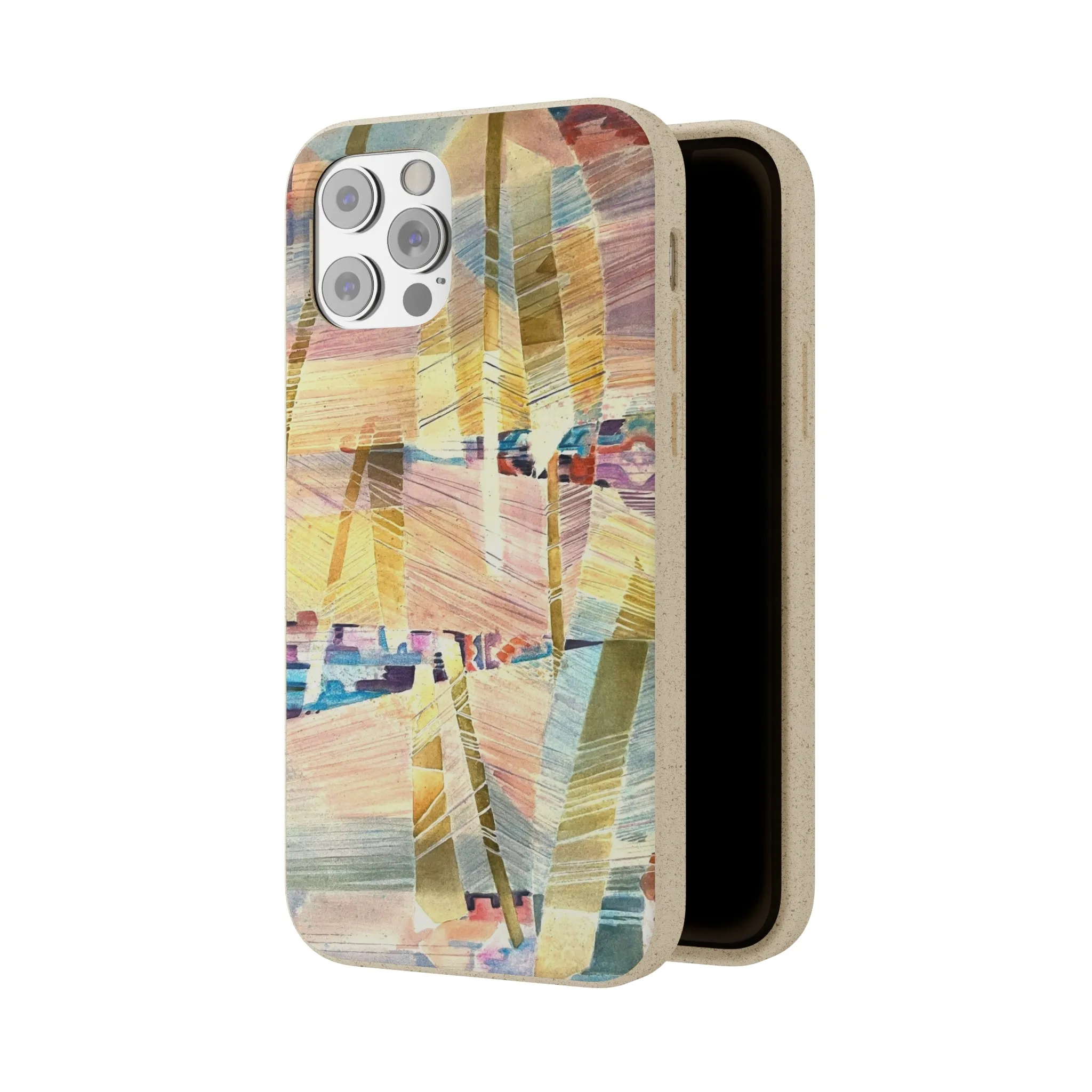Biodegradable Phone Case with 'Loom Series' Abstract Original Artwork by Barbara Cleary
