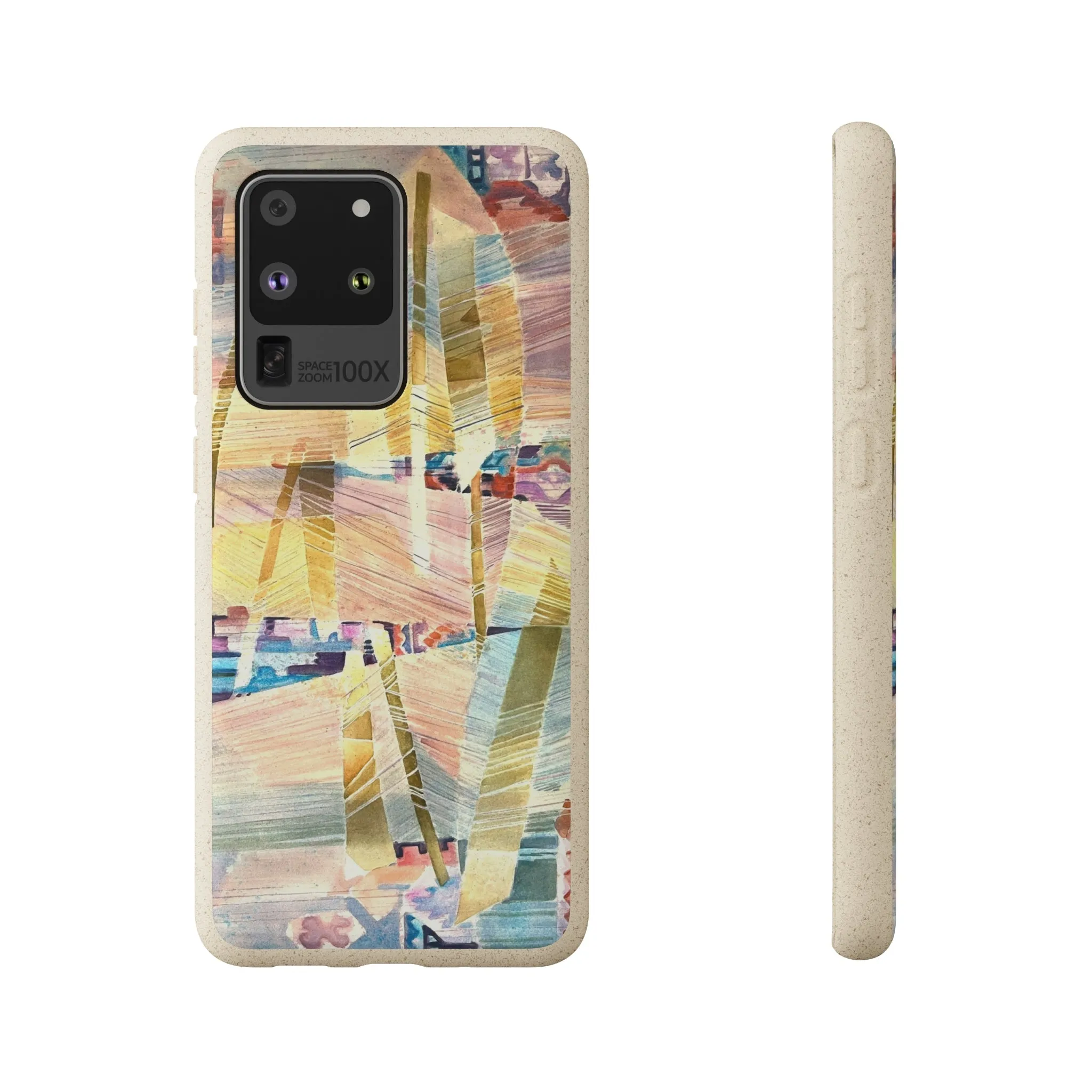 Biodegradable Phone Case with 'Loom Series' Abstract Original Artwork by Barbara Cleary