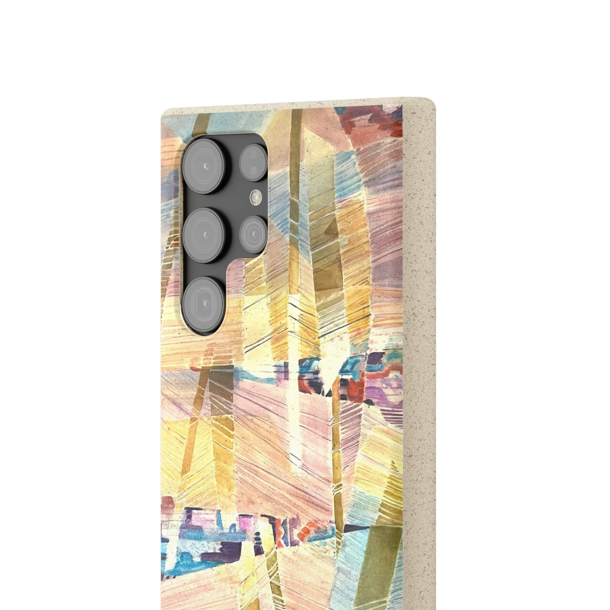 Biodegradable Phone Case with 'Loom Series' Abstract Original Artwork by Barbara Cleary