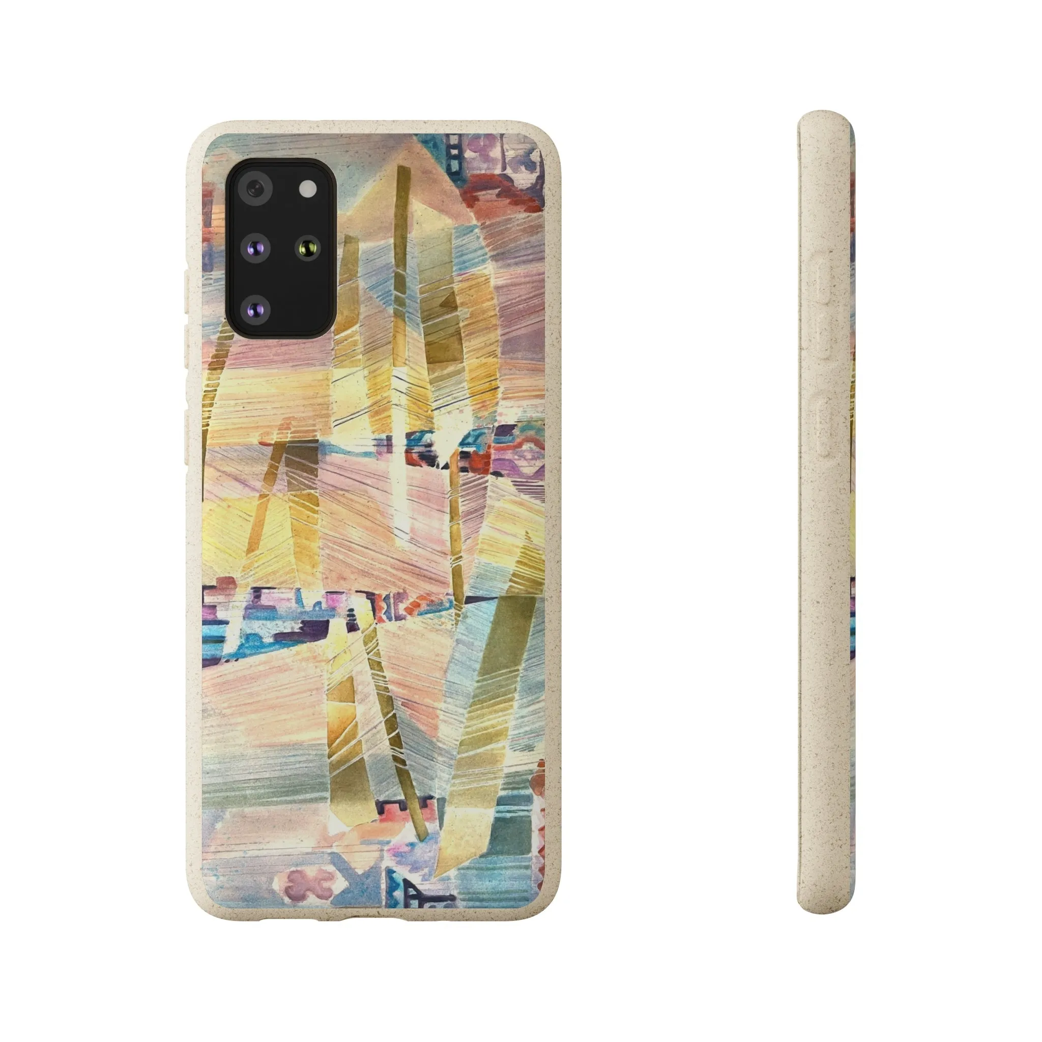 Biodegradable Phone Case with 'Loom Series' Abstract Original Artwork by Barbara Cleary