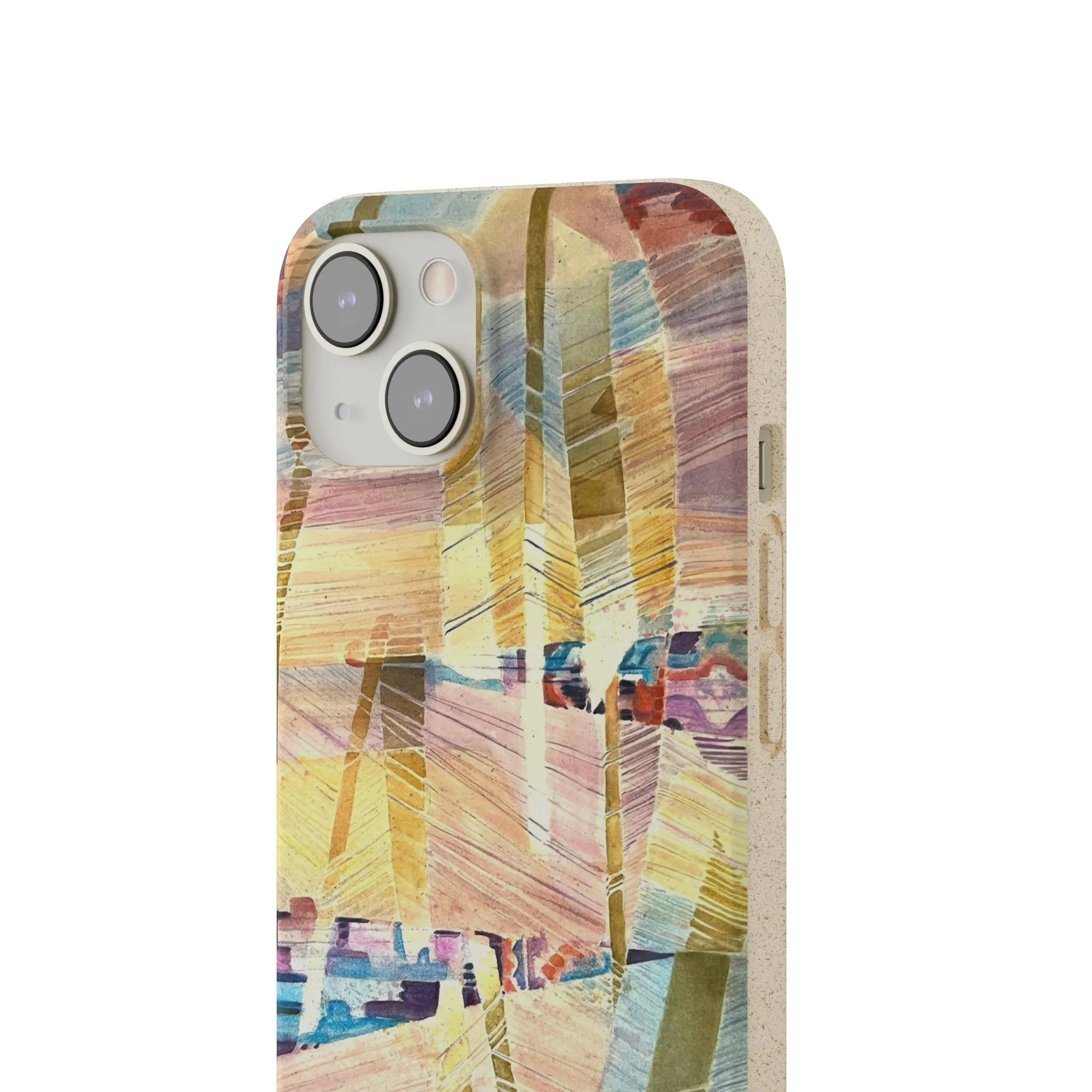 Biodegradable Phone Case with 'Loom Series' Abstract Original Artwork by Barbara Cleary