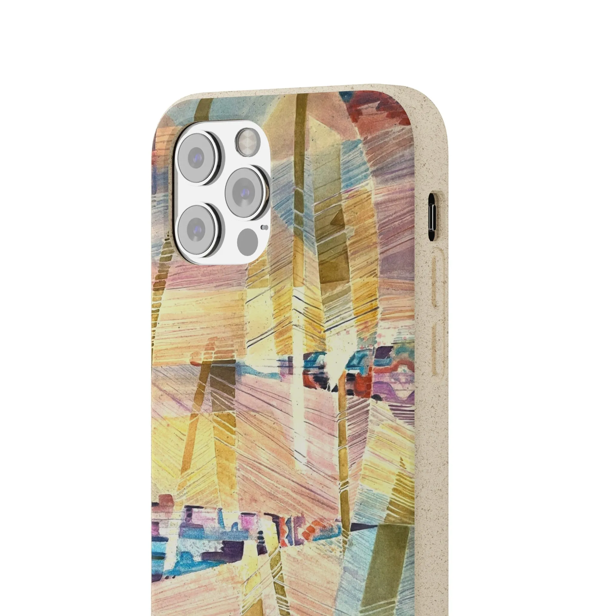 Biodegradable Phone Case with 'Loom Series' Abstract Original Artwork by Barbara Cleary
