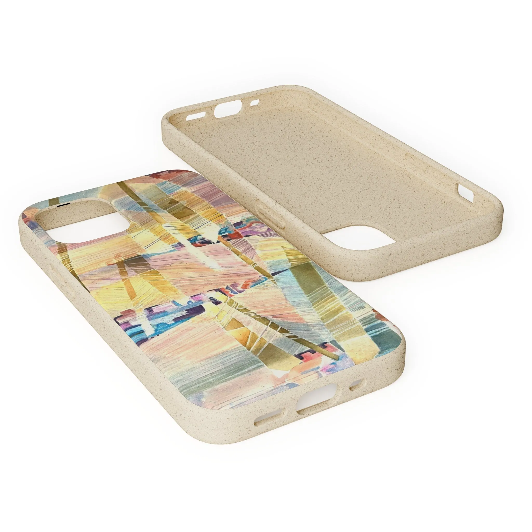 Biodegradable Phone Case with 'Loom Series' Abstract Original Artwork by Barbara Cleary
