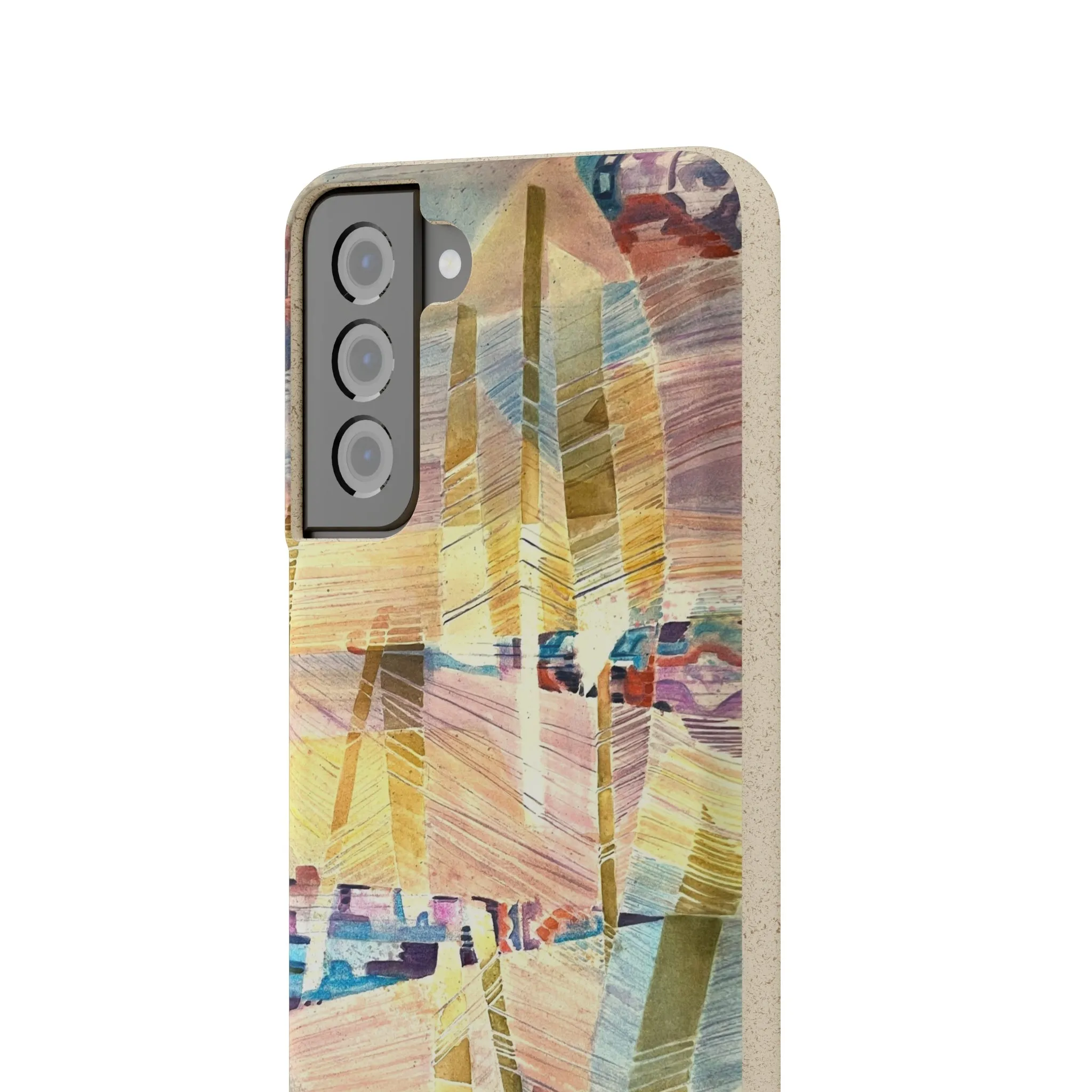 Biodegradable Phone Case with 'Loom Series' Abstract Original Artwork by Barbara Cleary