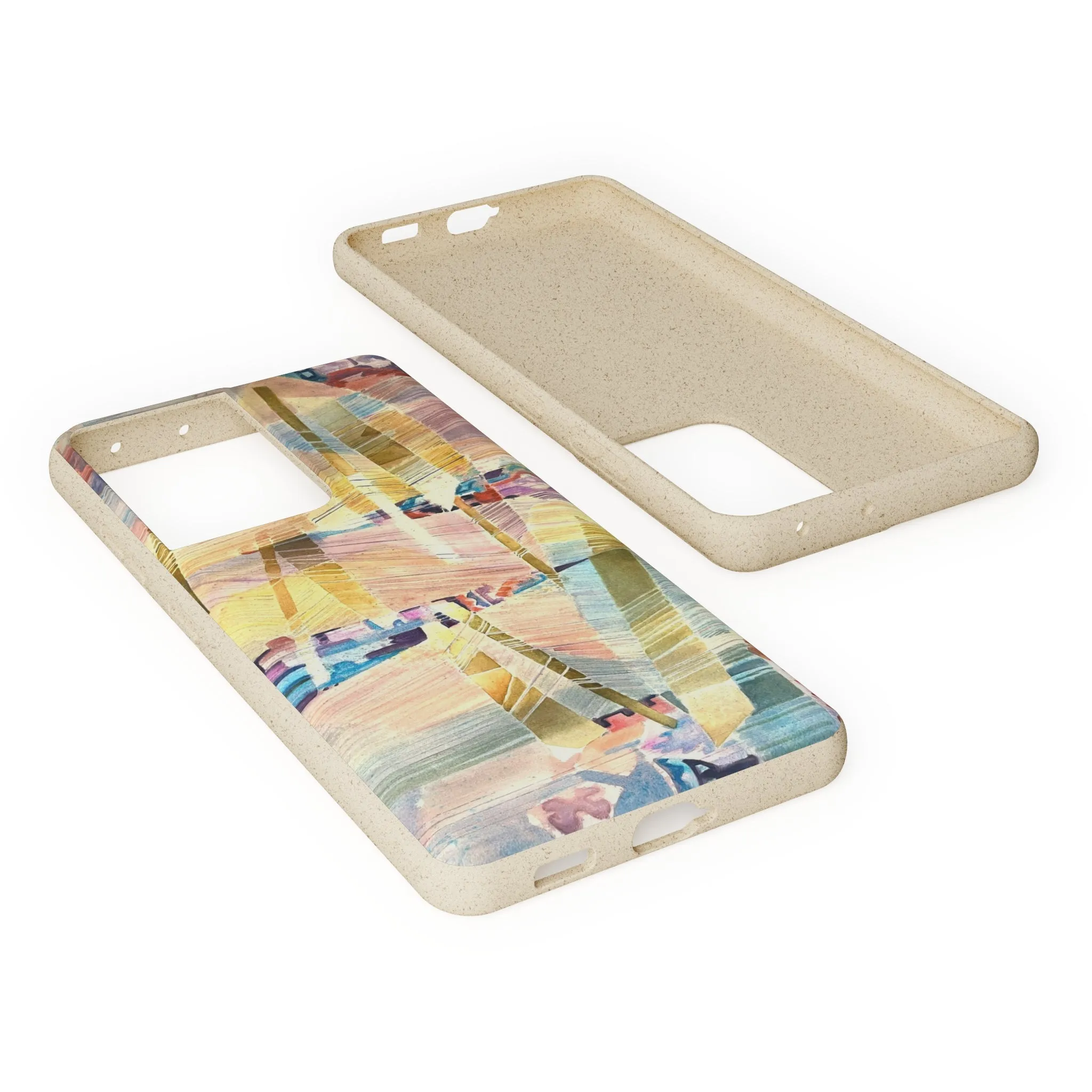 Biodegradable Phone Case with 'Loom Series' Abstract Original Artwork by Barbara Cleary
