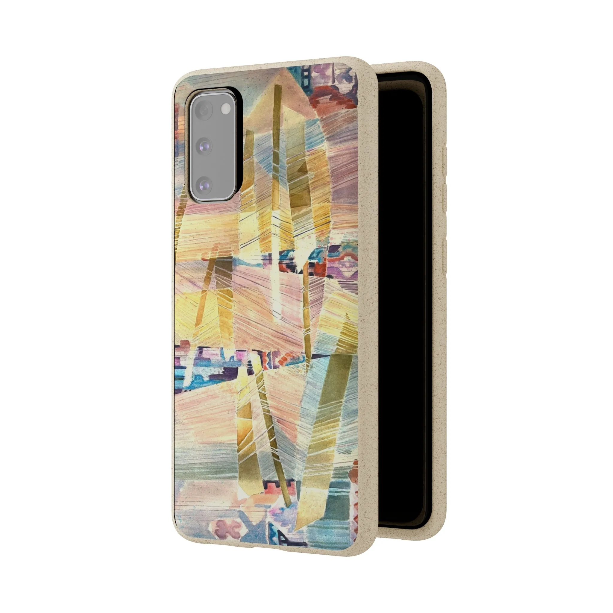 Biodegradable Phone Case with 'Loom Series' Abstract Original Artwork by Barbara Cleary