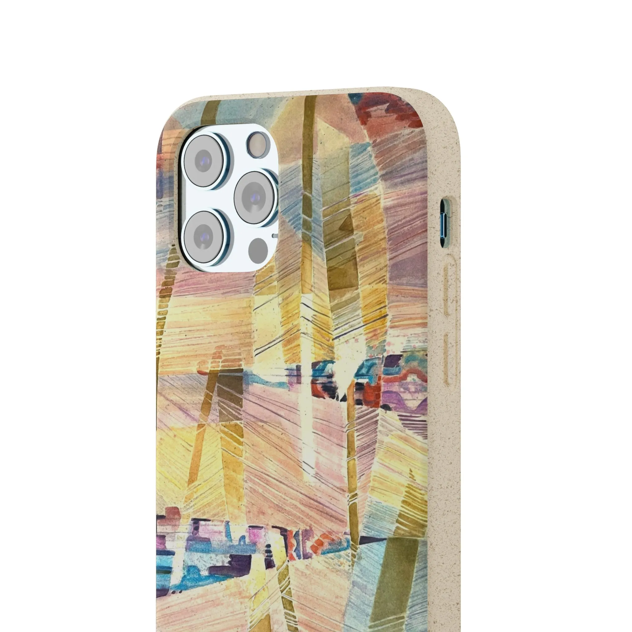 Biodegradable Phone Case with 'Loom Series' Abstract Original Artwork by Barbara Cleary
