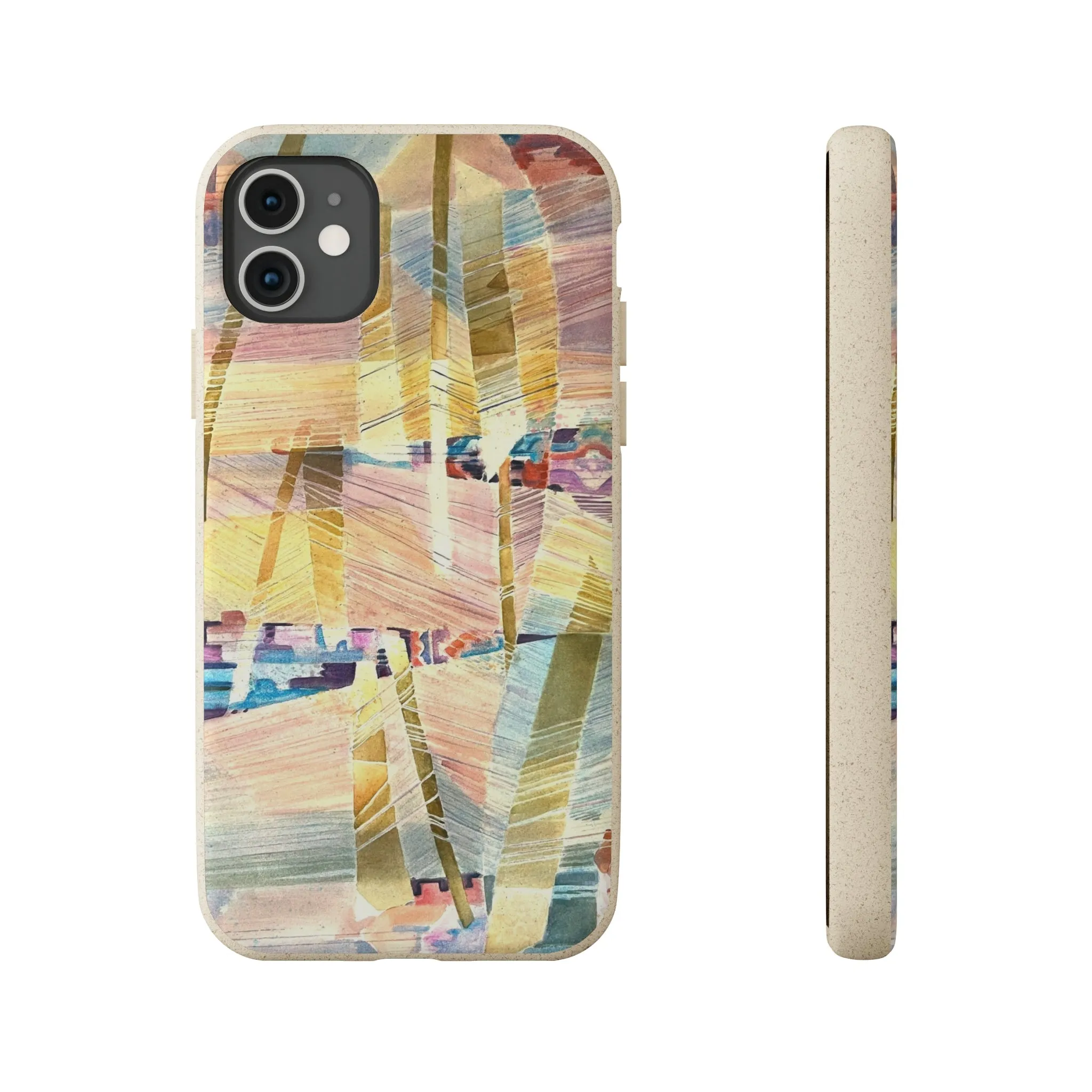 Biodegradable Phone Case with 'Loom Series' Abstract Original Artwork by Barbara Cleary