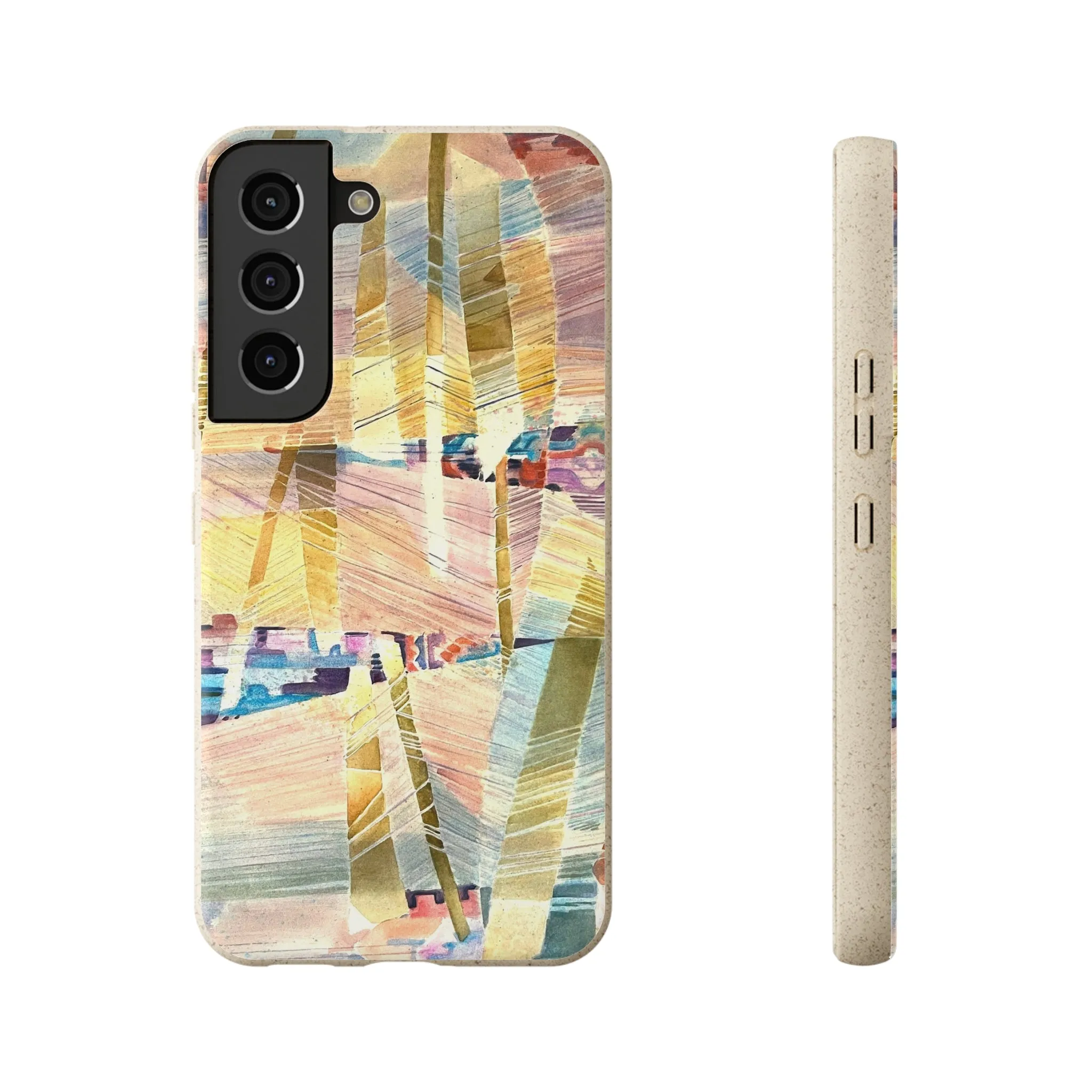 Biodegradable Phone Case with 'Loom Series' Abstract Original Artwork by Barbara Cleary