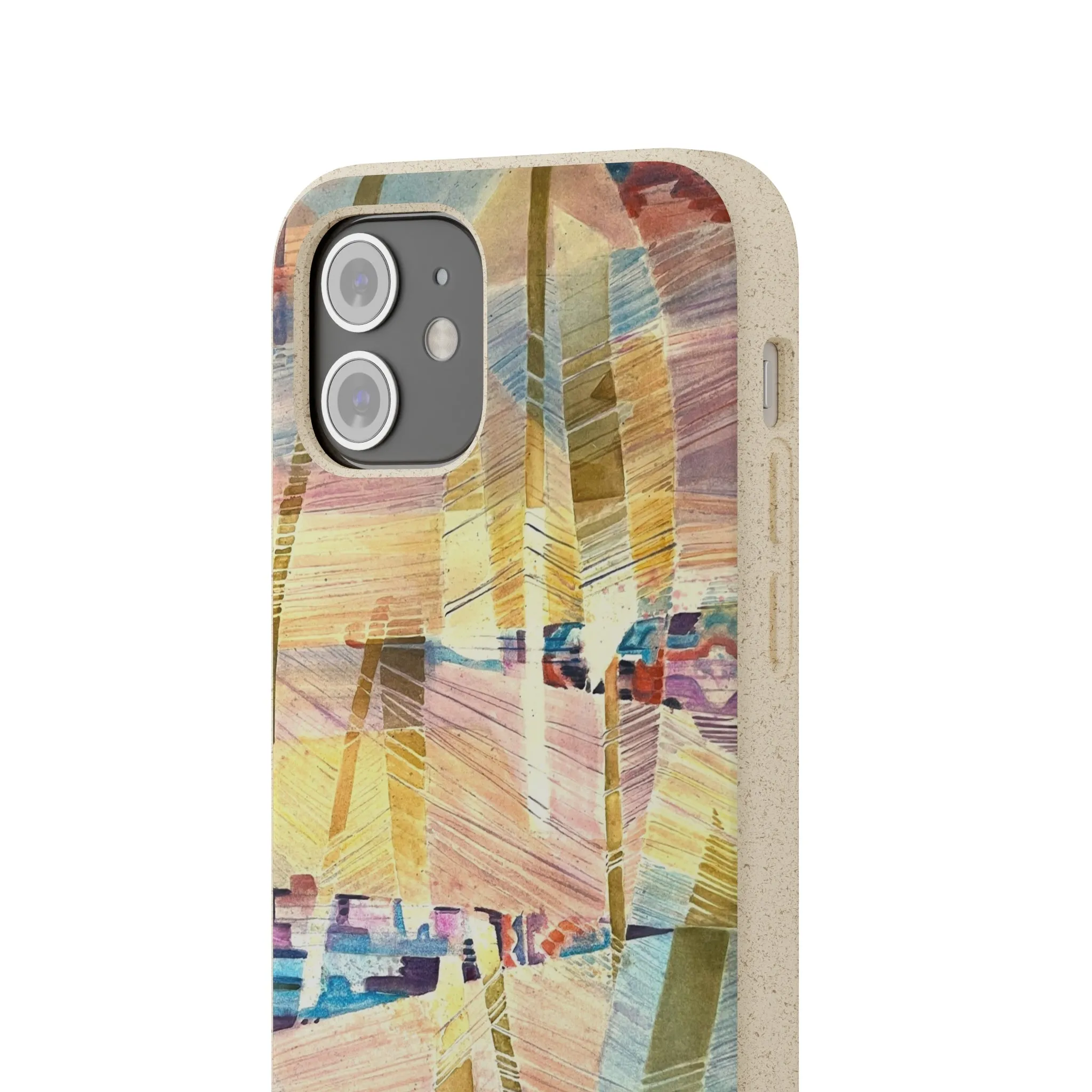 Biodegradable Phone Case with 'Loom Series' Abstract Original Artwork by Barbara Cleary