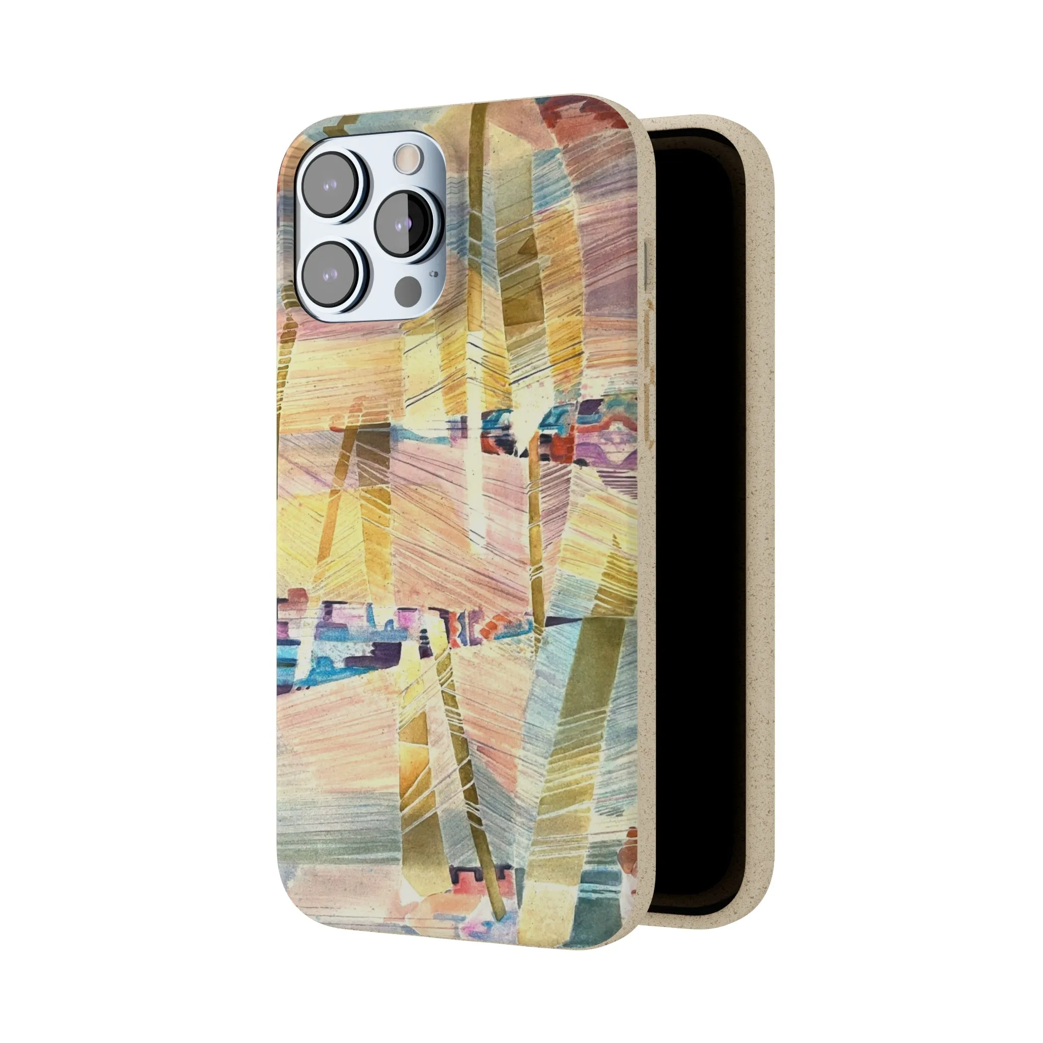 Biodegradable Phone Case with 'Loom Series' Abstract Original Artwork by Barbara Cleary