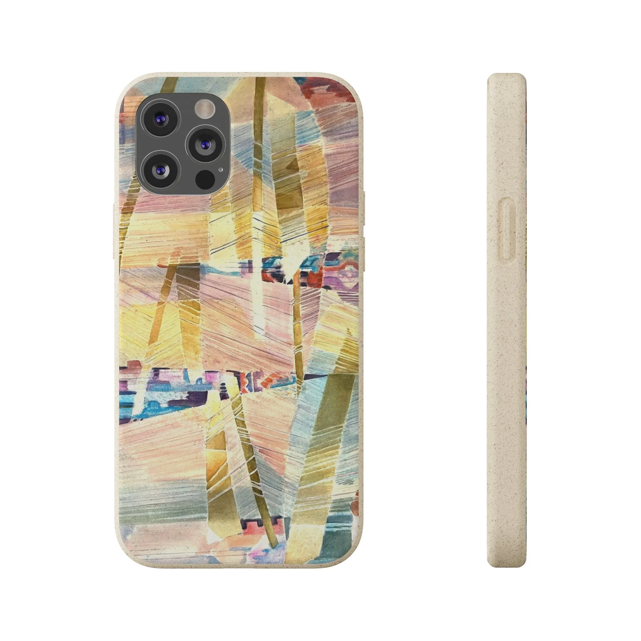 Biodegradable Phone Case with 'Loom Series' Abstract Original Artwork by Barbara Cleary