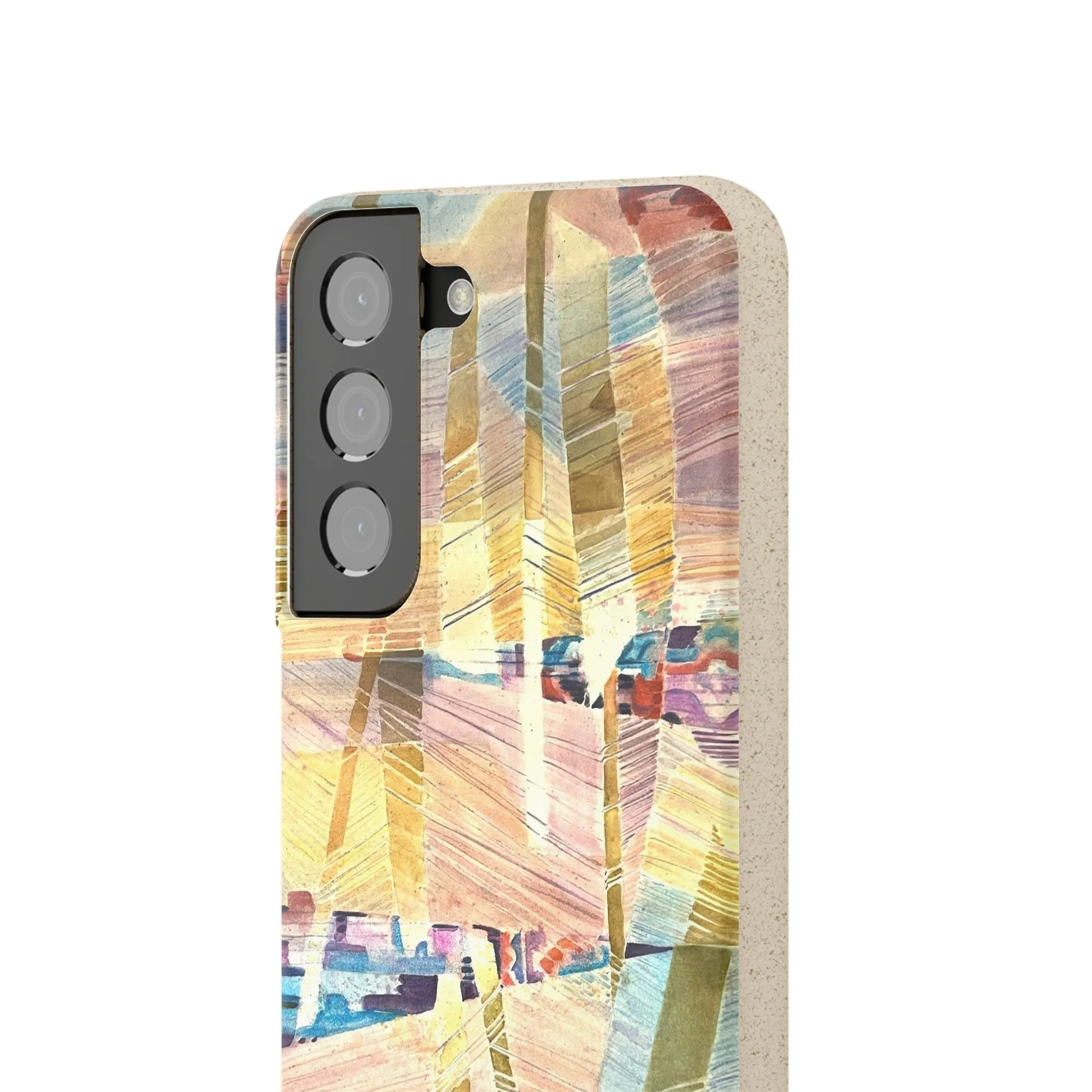 Biodegradable Phone Case with 'Loom Series' Abstract Original Artwork by Barbara Cleary