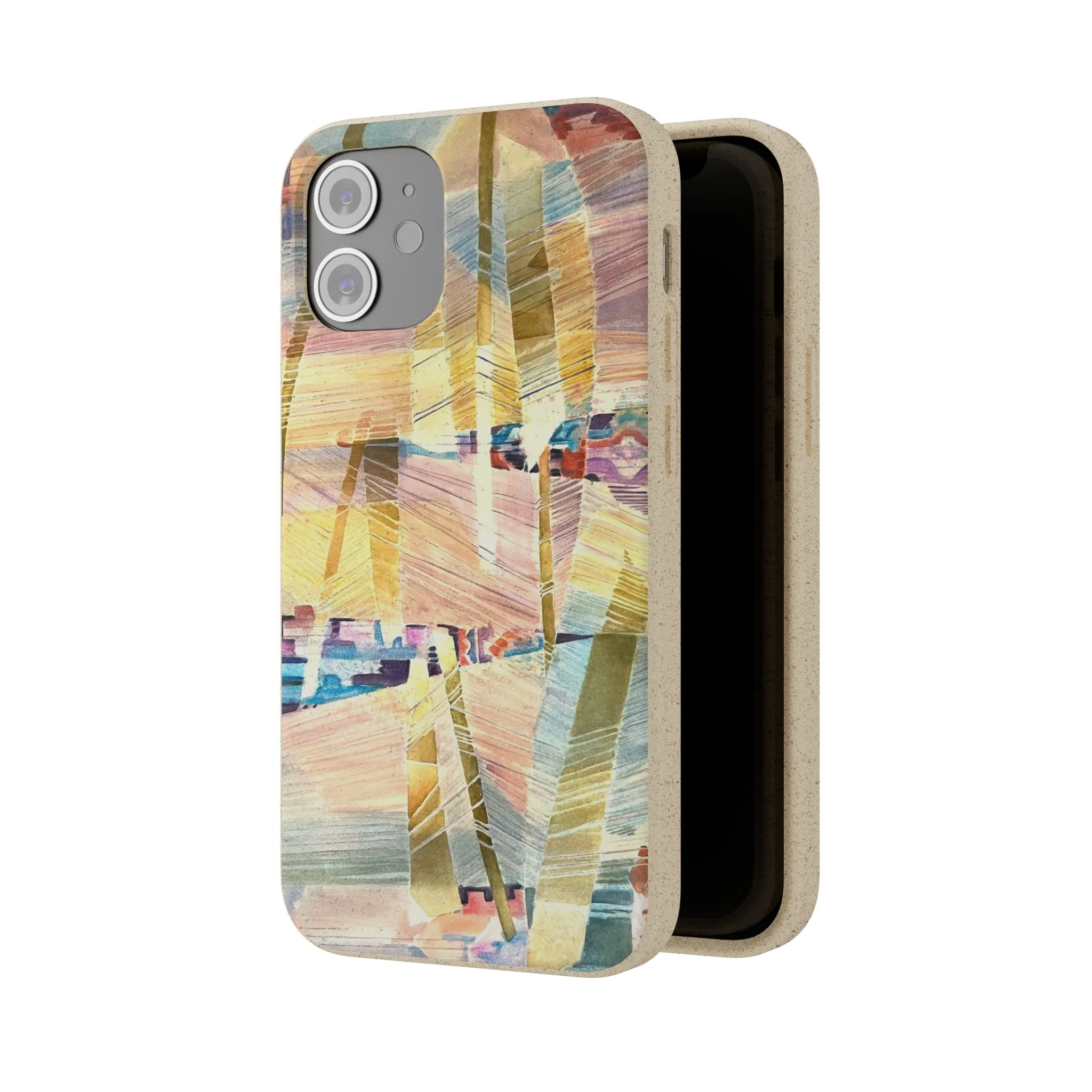 Biodegradable Phone Case with 'Loom Series' Abstract Original Artwork by Barbara Cleary