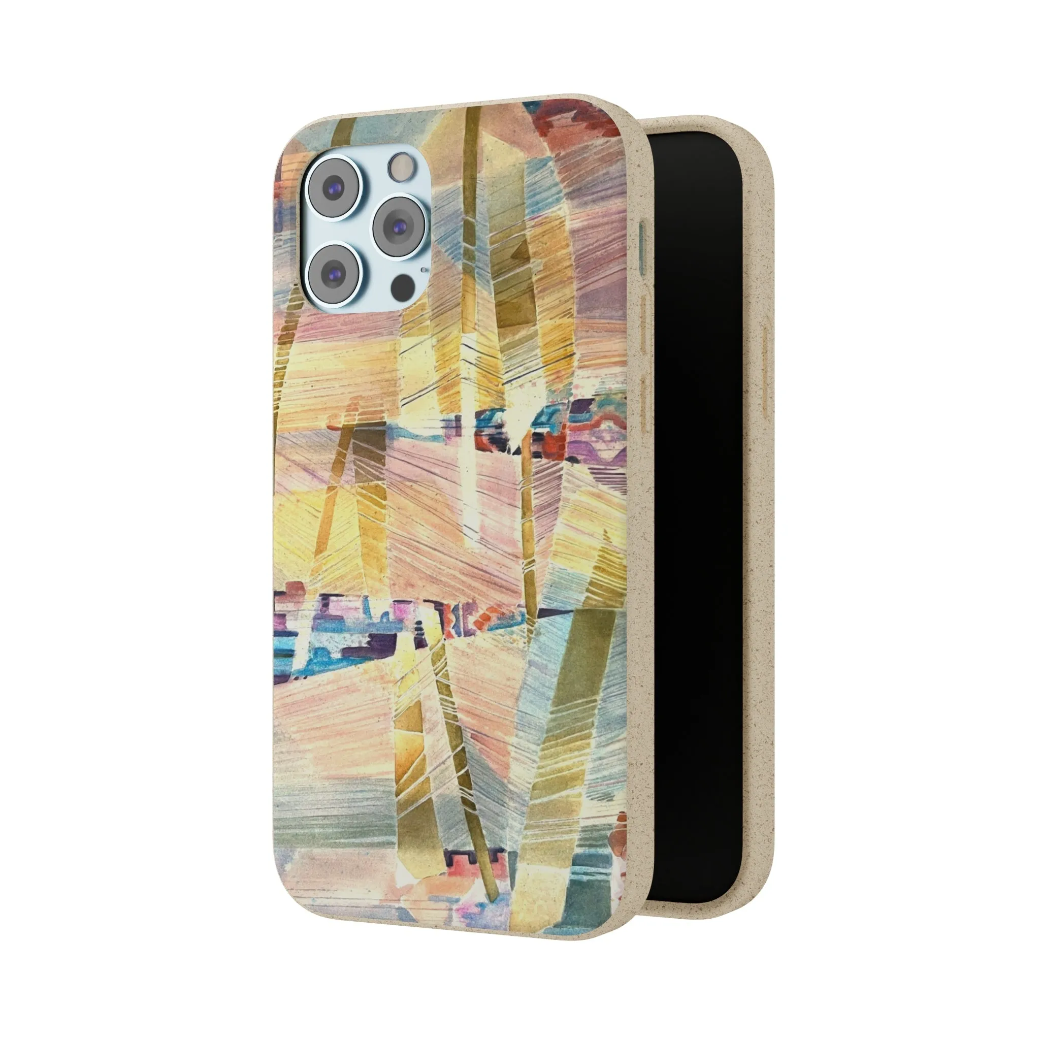 Biodegradable Phone Case with 'Loom Series' Abstract Original Artwork by Barbara Cleary